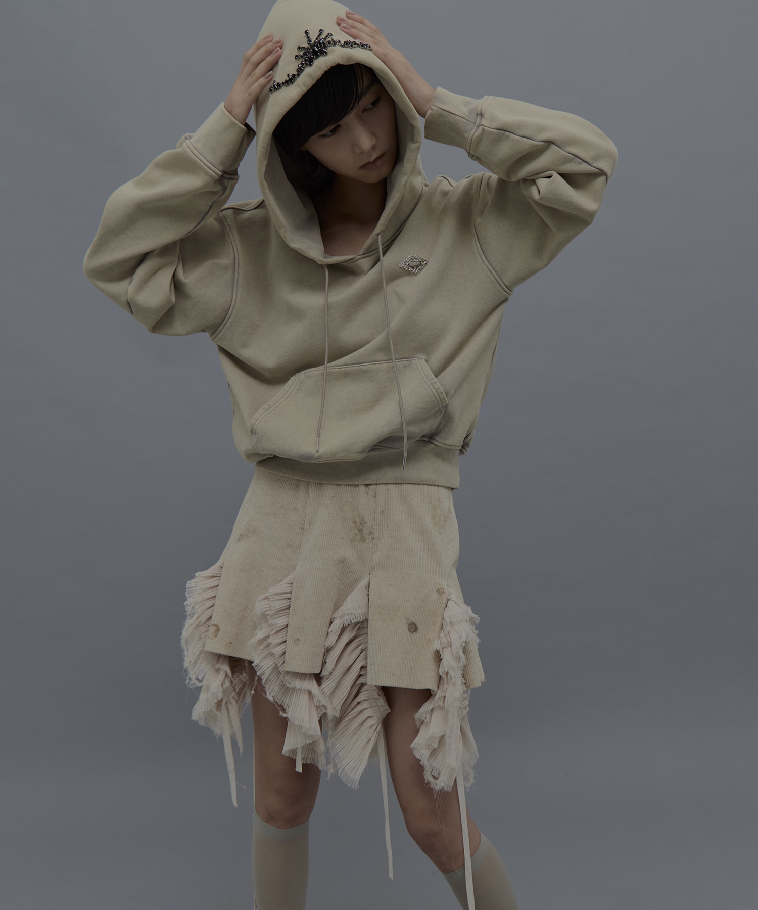 bijou tiara hoodie tanakadaisuke