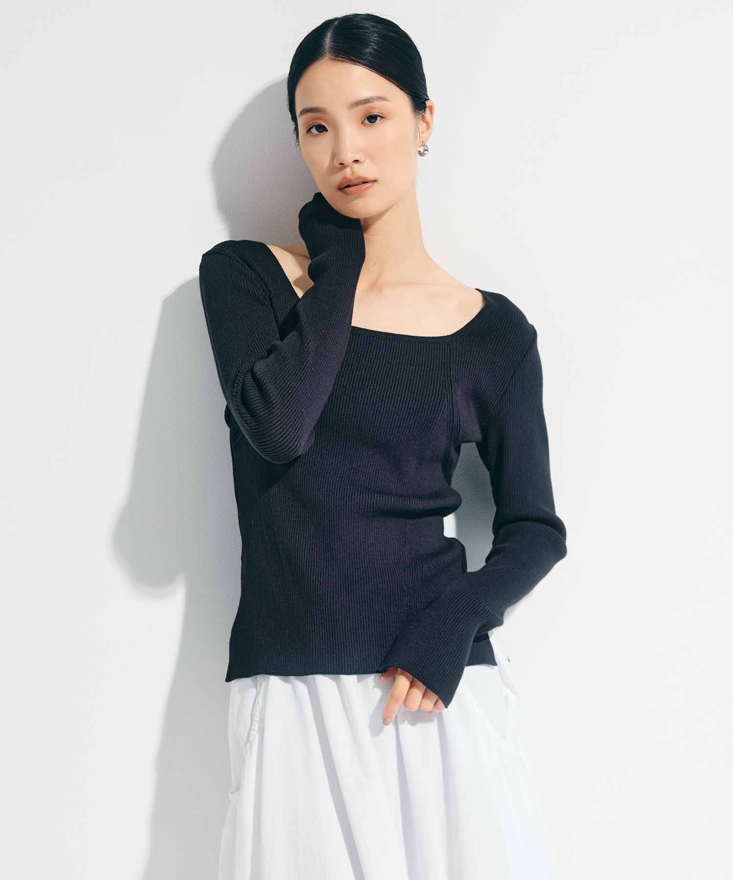 SQUARE RIB KNIT STUDIOUS