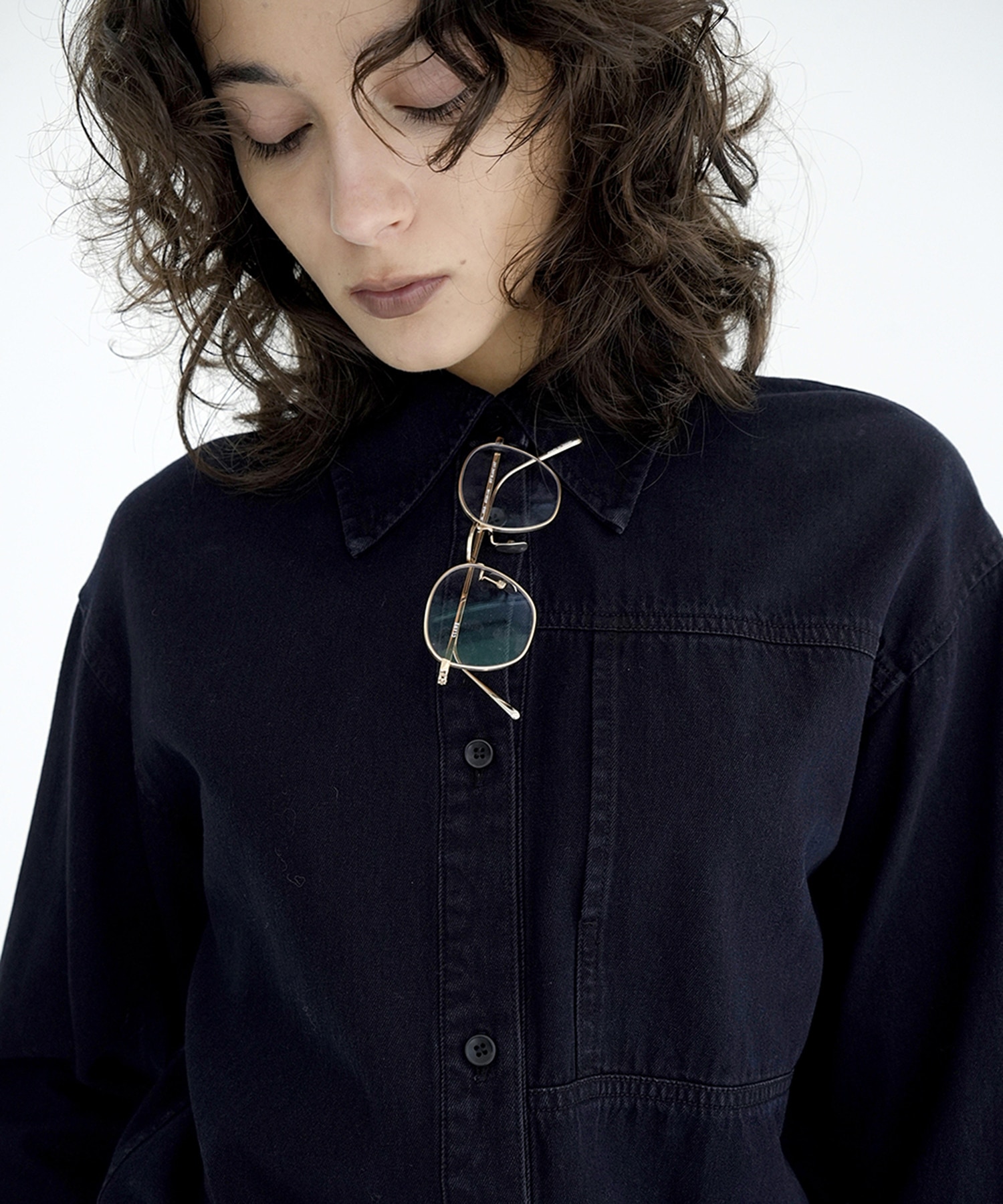 COMPACT DENIM SHIRTS CLANE