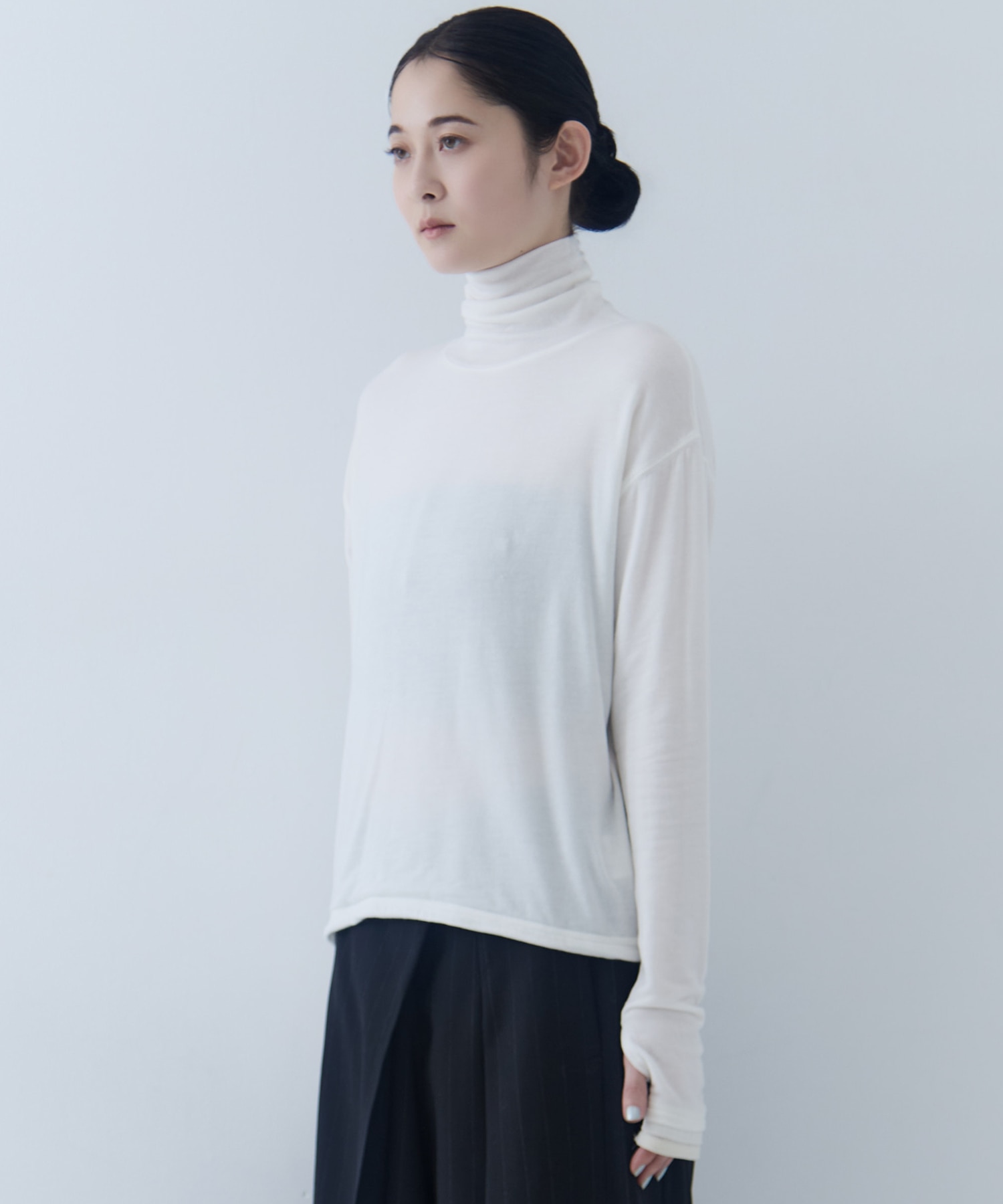 Cashmere Silk Loose Fit Top STUDIOUS
