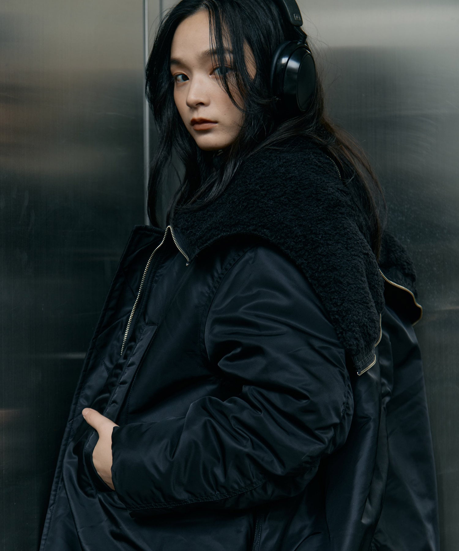 【WEB限定復刻】別注BALLOON DESIGN HOODED N3B CLANE