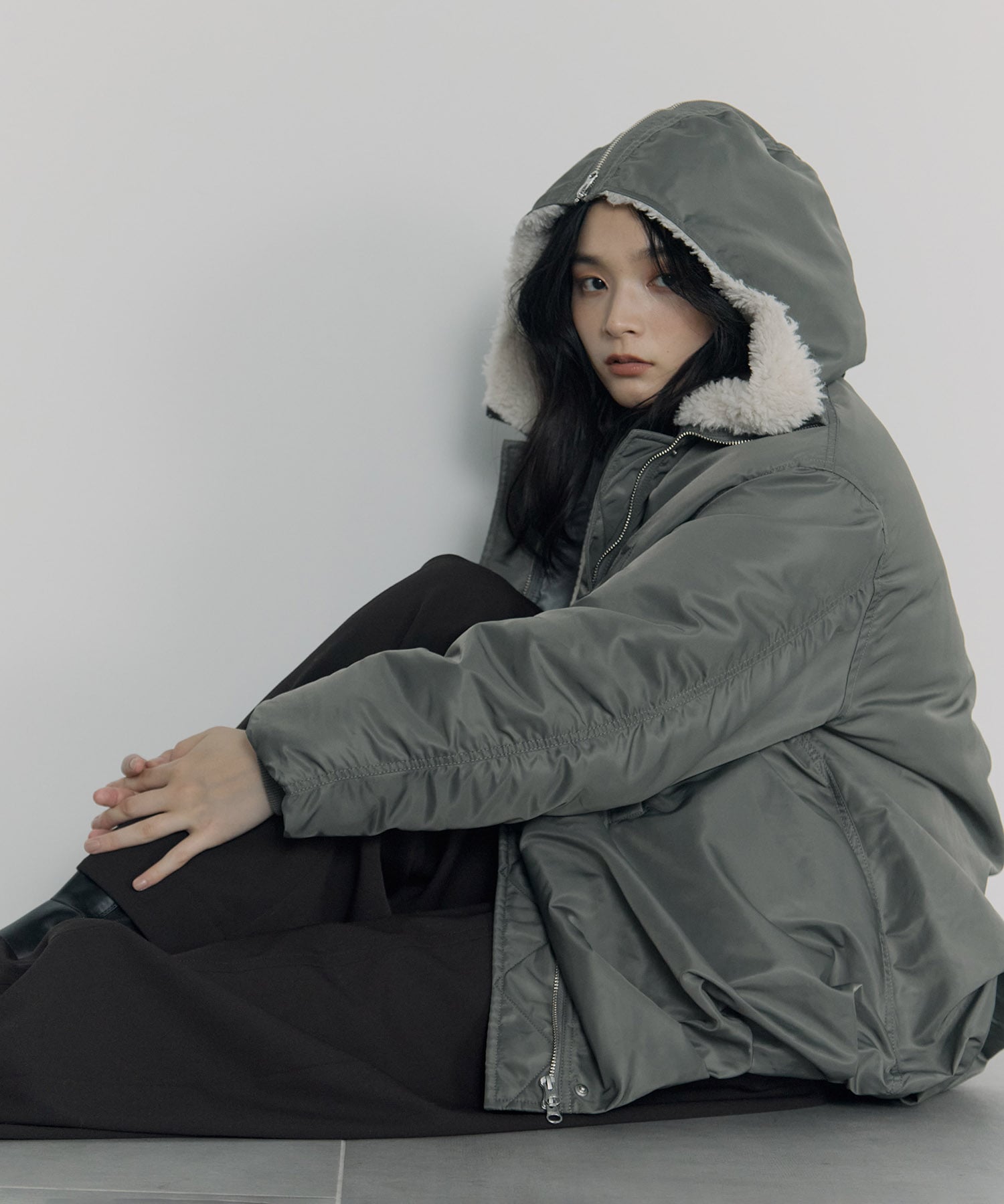 【WEB限定復刻】別注BALLOON DESIGN HOODED N3B CLANE