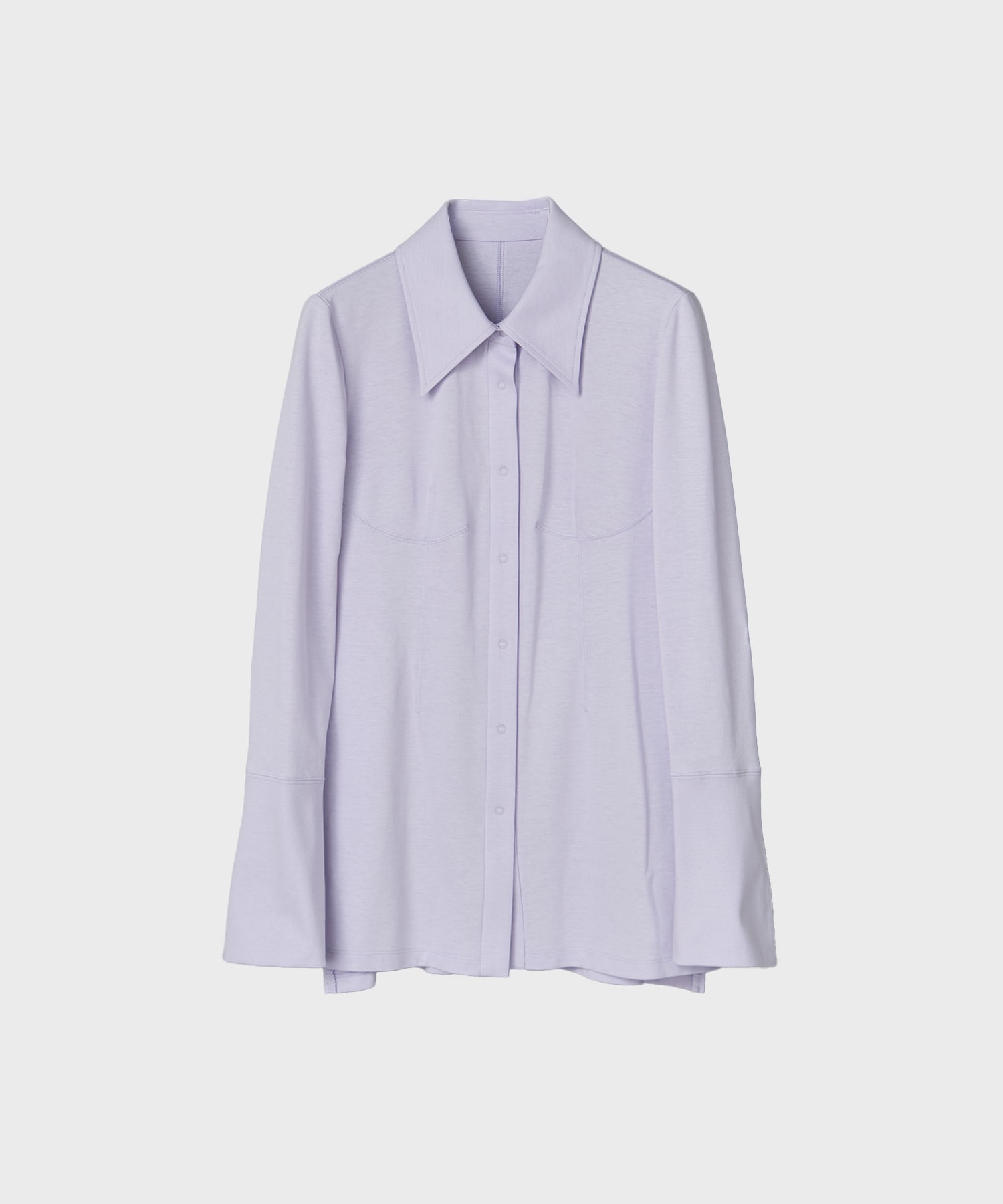 Cotton Jersey Shirt Mame Kurogouchi