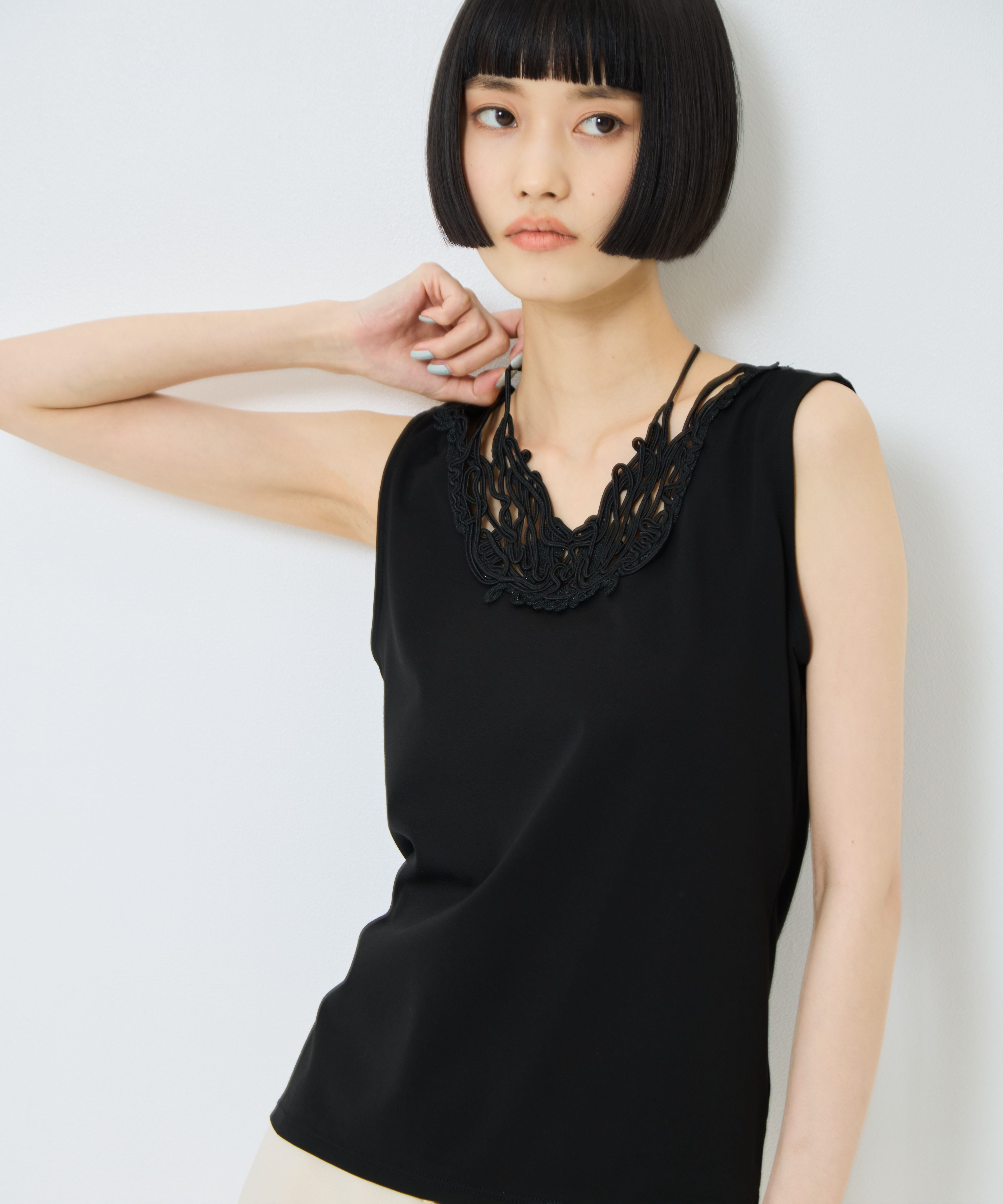 別注embroiddered tops MURRAL