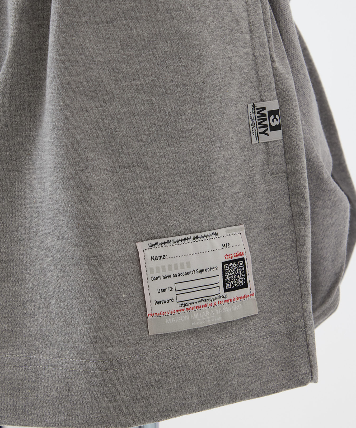 LONG SLEEVES TEE COMBINED SP Maison MIHARA YASUHIRO