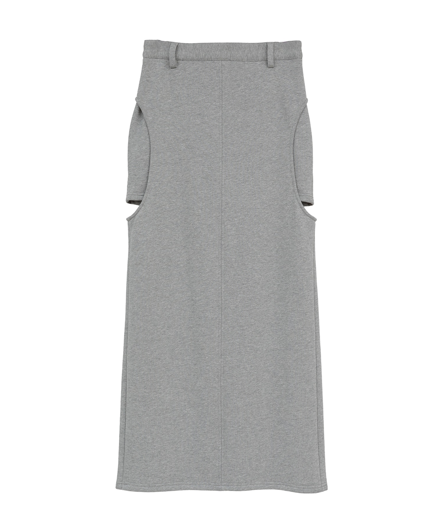 CIRCLE CUT SWEAT SKIRT CLANE