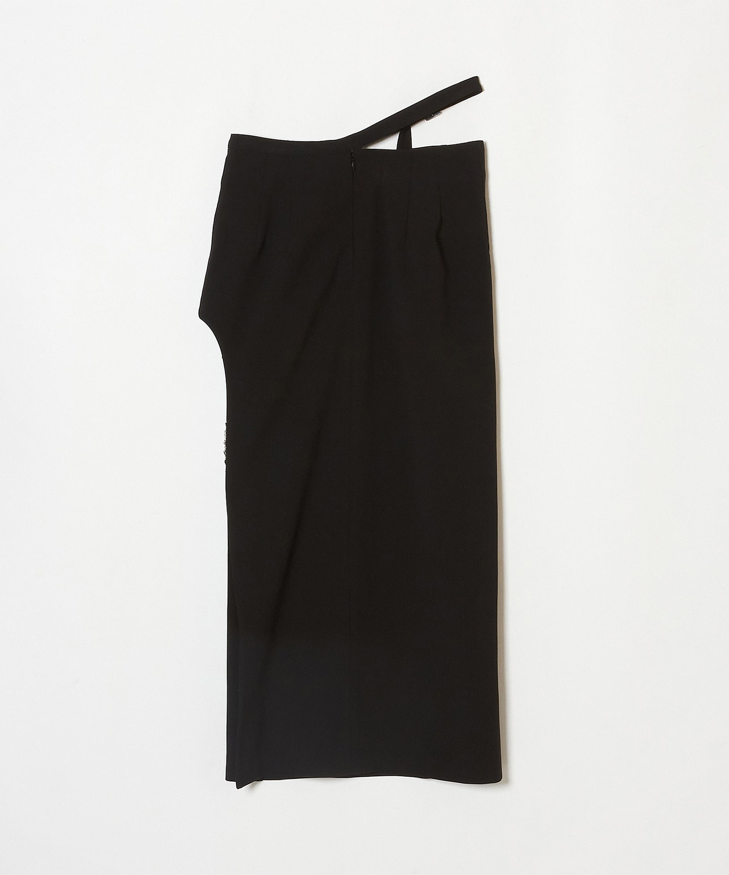 three long chain cut-out tight skirt tanakadaisuke