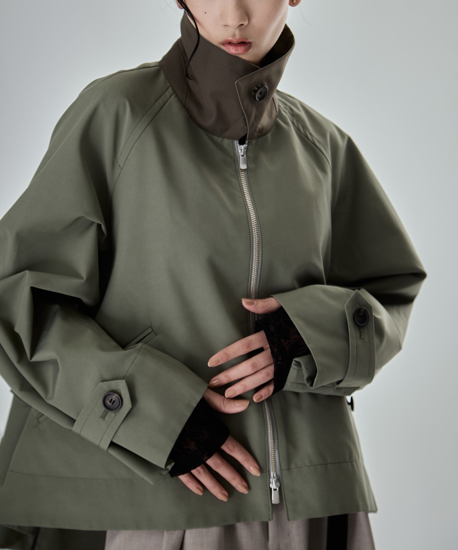 【大人気アイテム】Short Balmacaan Blouson STUDIOUS