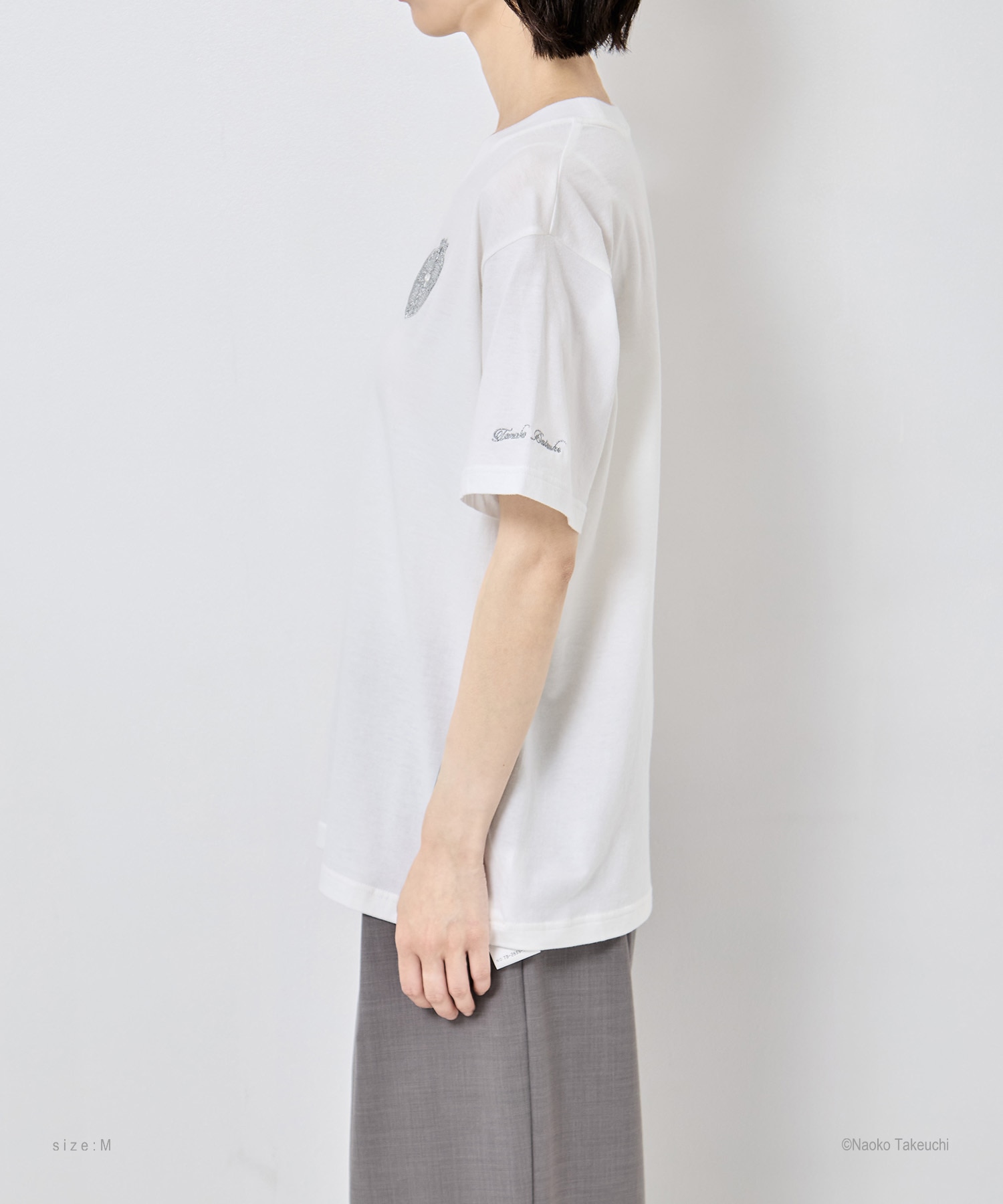 Cosmic Heart Compact T-shirt tanakadaisuke