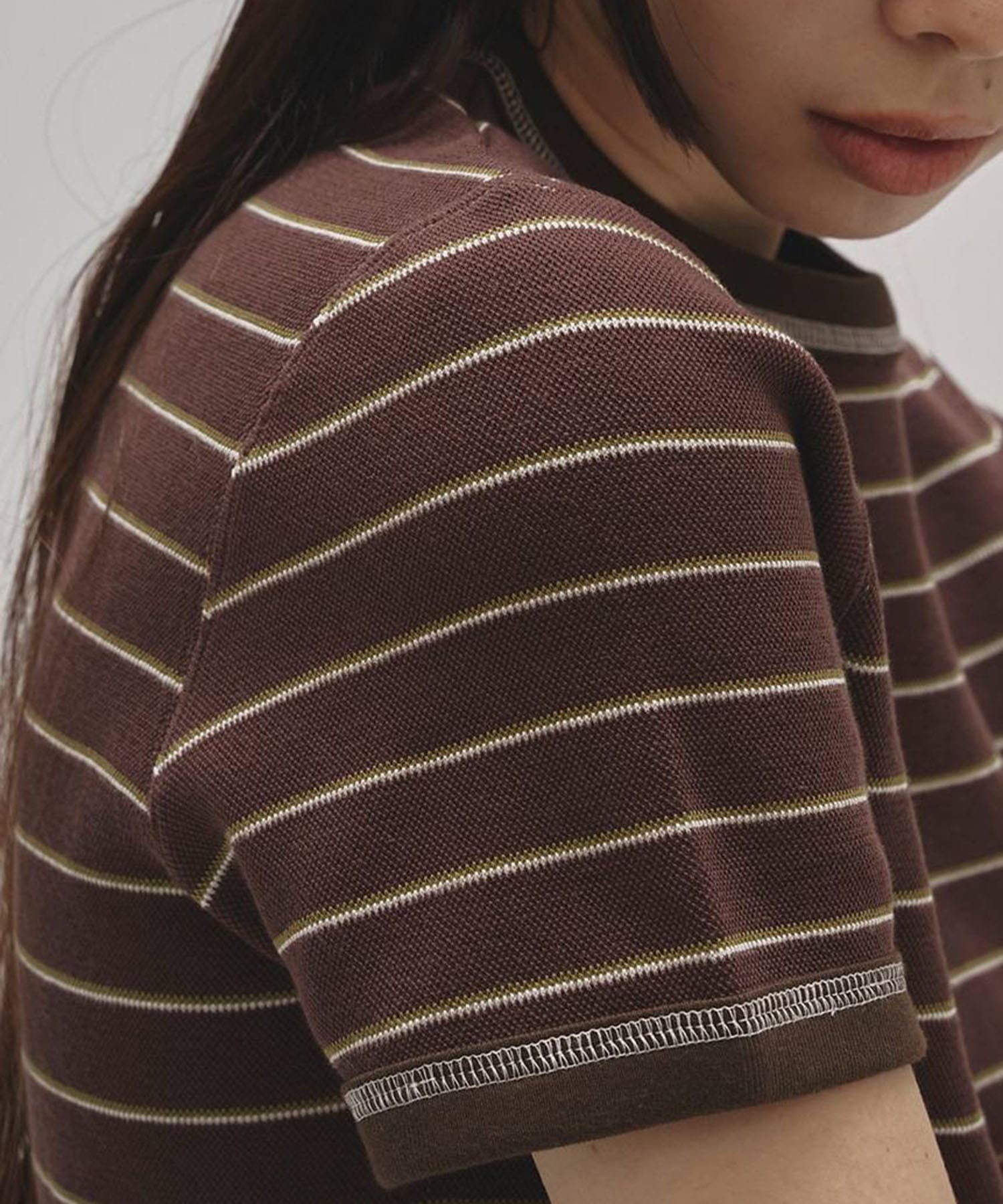 Border Ringer Tee TODAYFUL