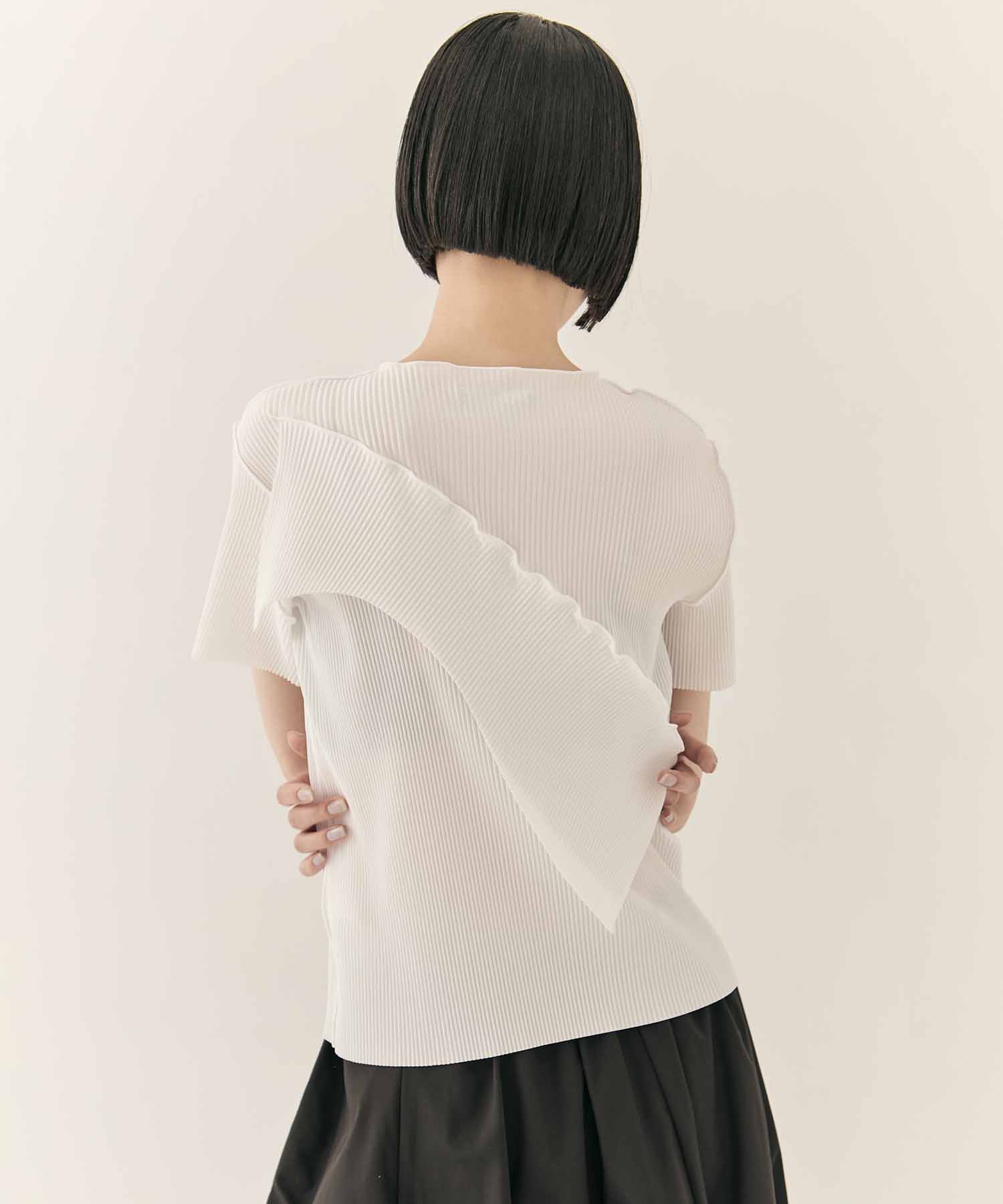 TODO WAVE TOP SHORT SLEEVE kotohayokozawa