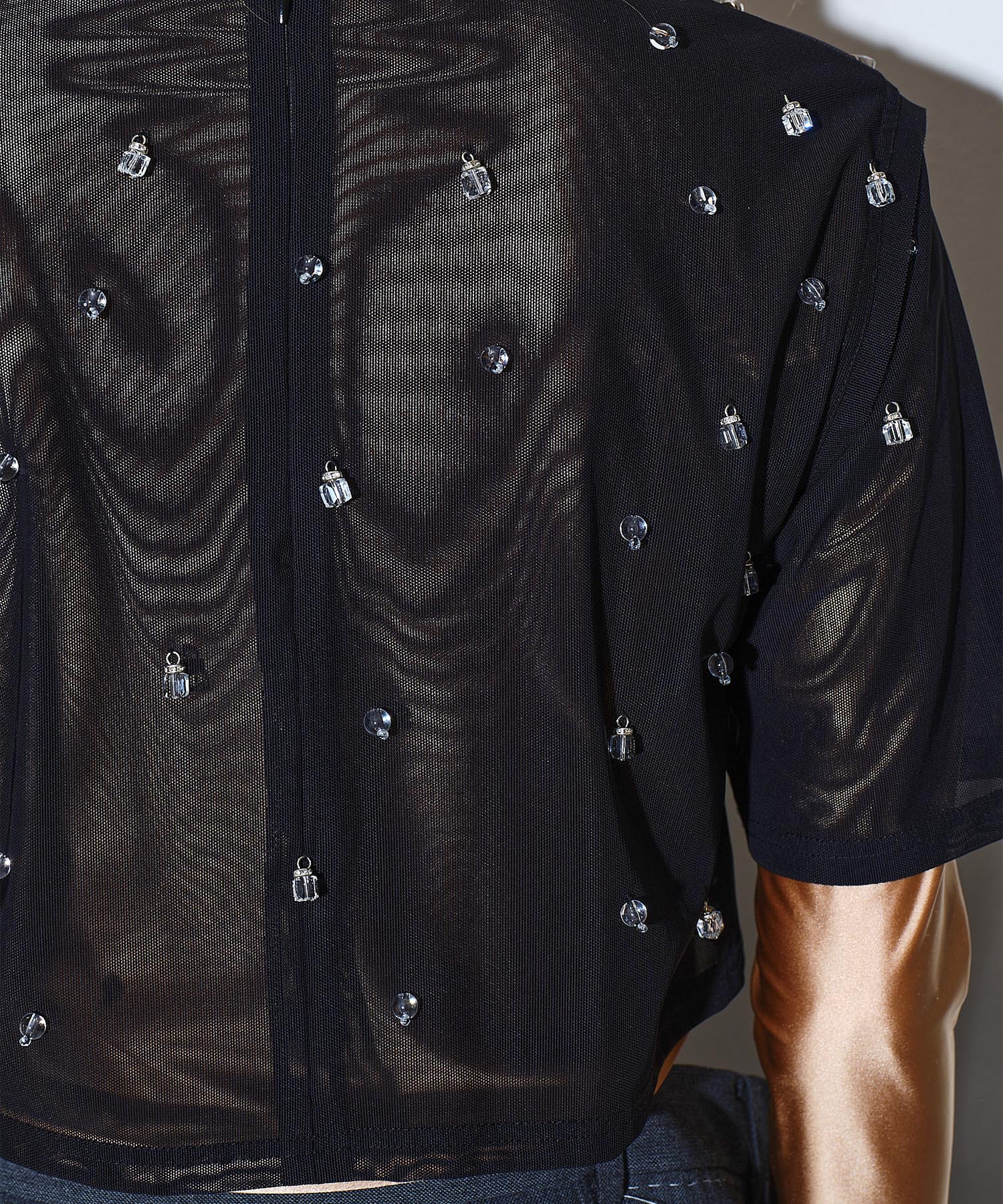 Lantern beads sheer tops HEELAL