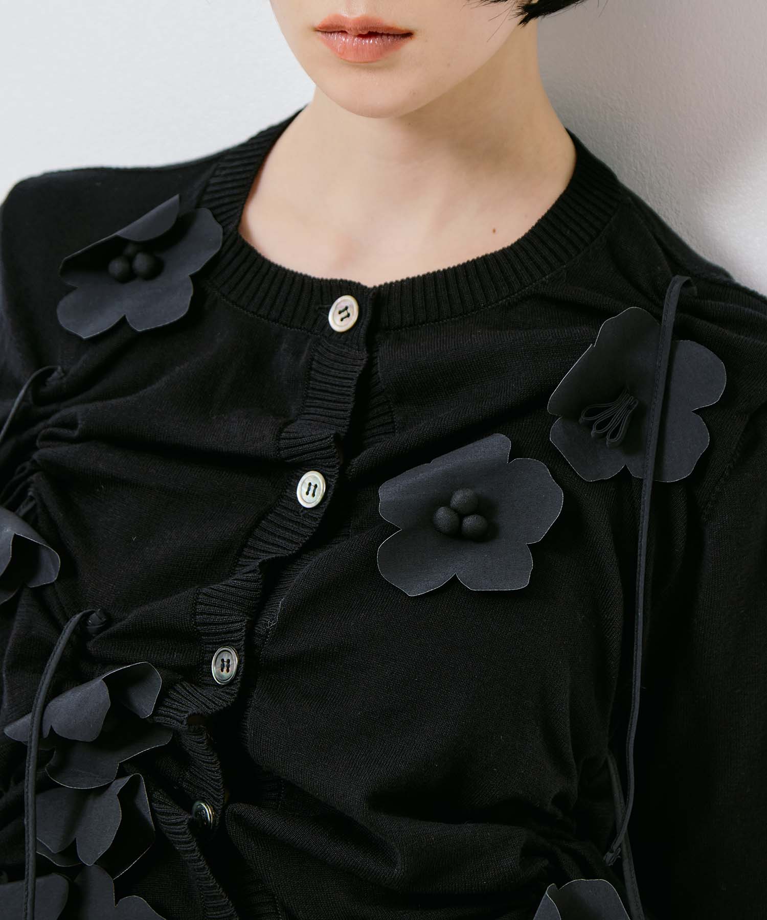 POPPY FLOWER CARDIGAN RIV NOBUHIKO