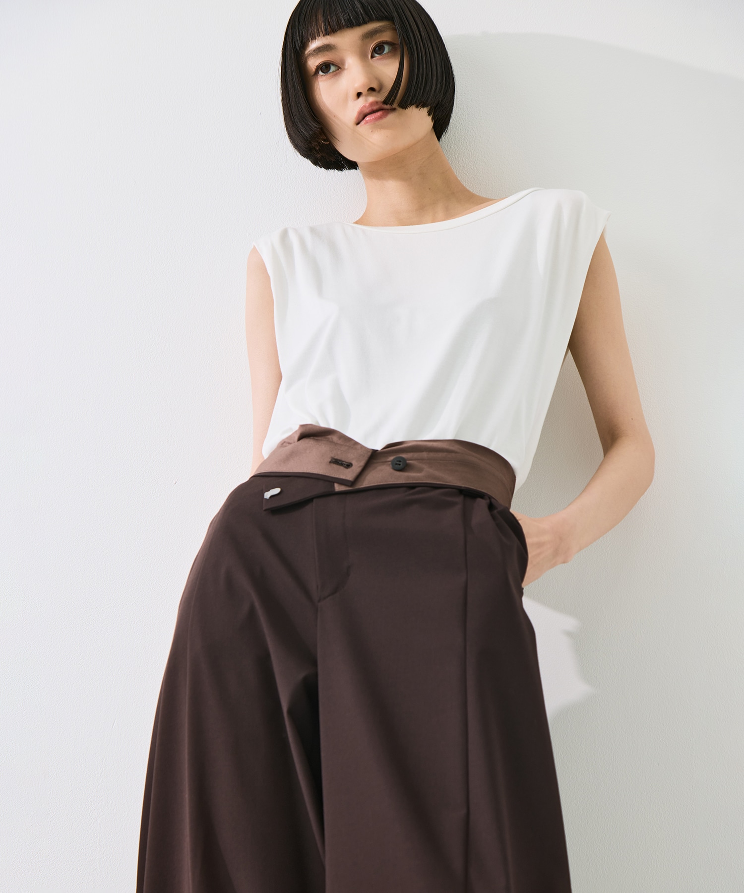 Soft Barrel Leg Flap Cargo Trousers STUDIOUS
