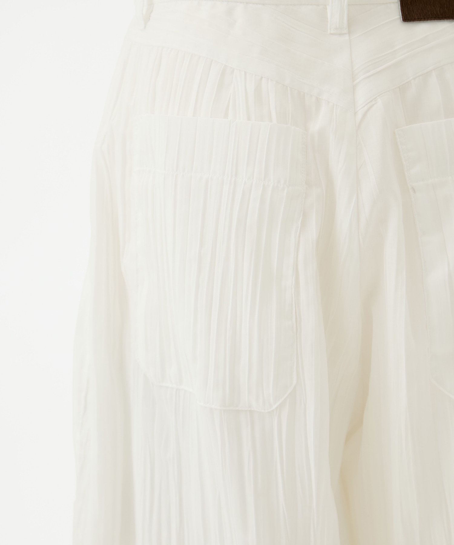 Sivi wrinkle barrel pants AKIRANAKA
