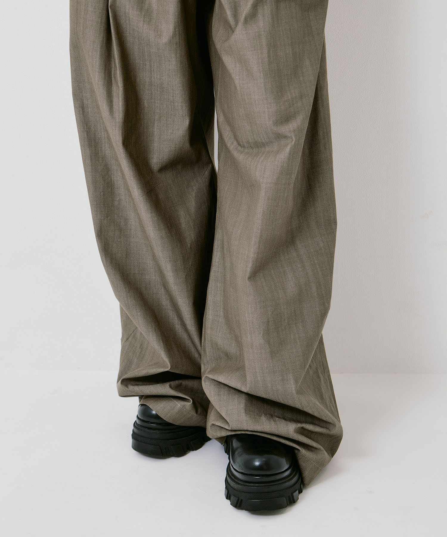 別注 DENIM WIDE PANTS IHNN