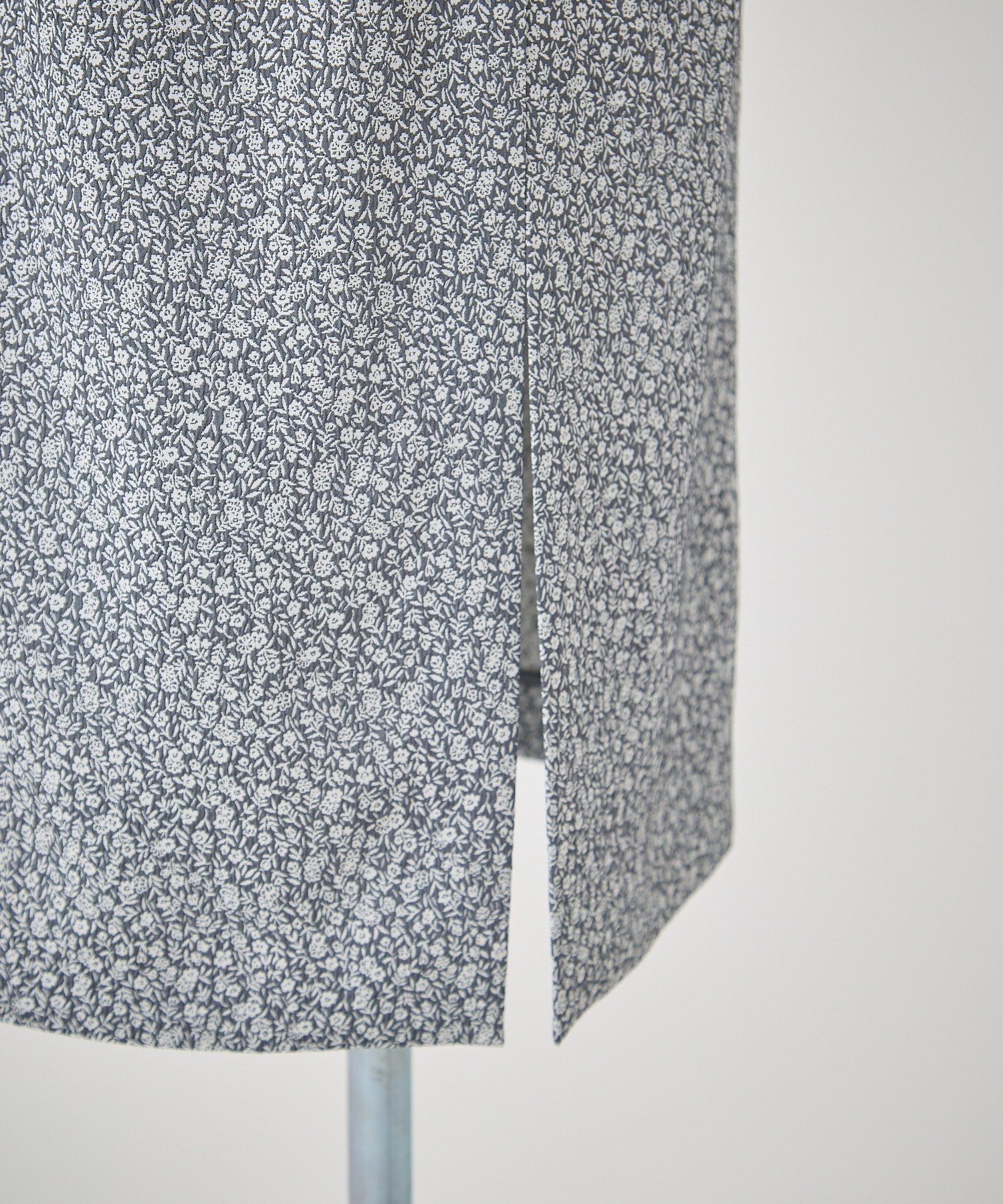 Floral Jacquard Square Neck Dress Mame Kurogouchi