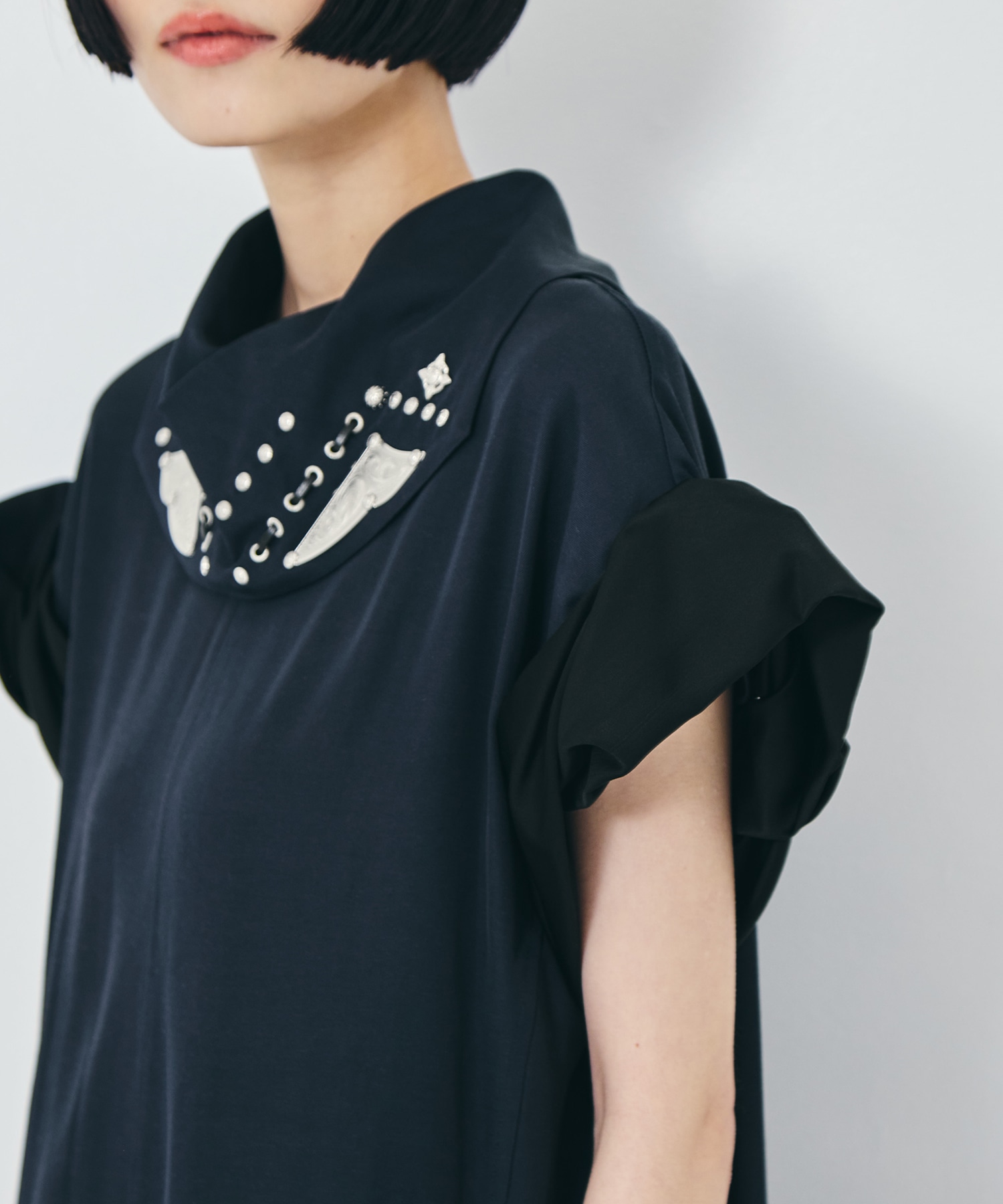 Rayon silk twill dress TOGA
