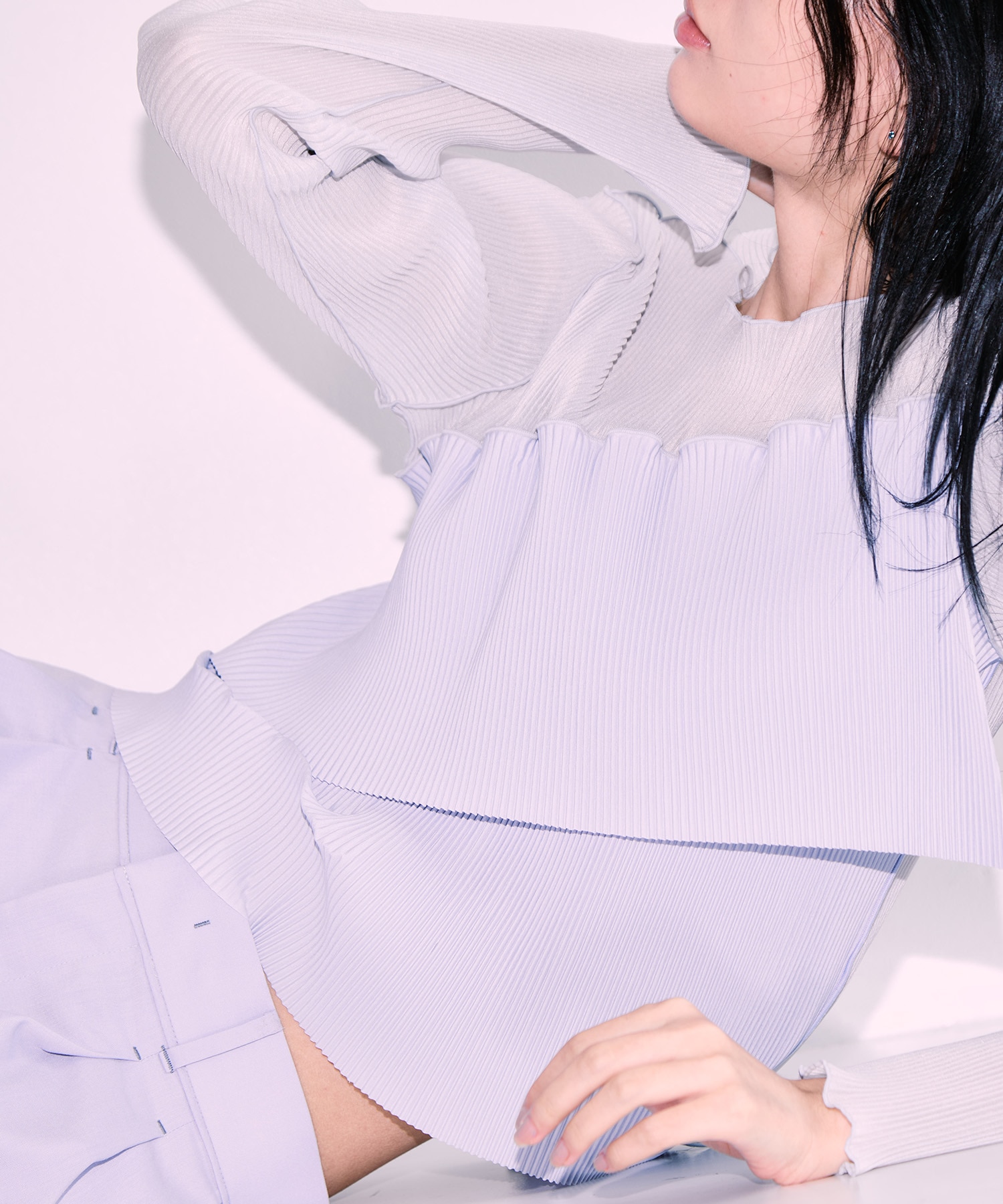 別注 SHEER DOCKING CREW TOPS kotohayokozawa