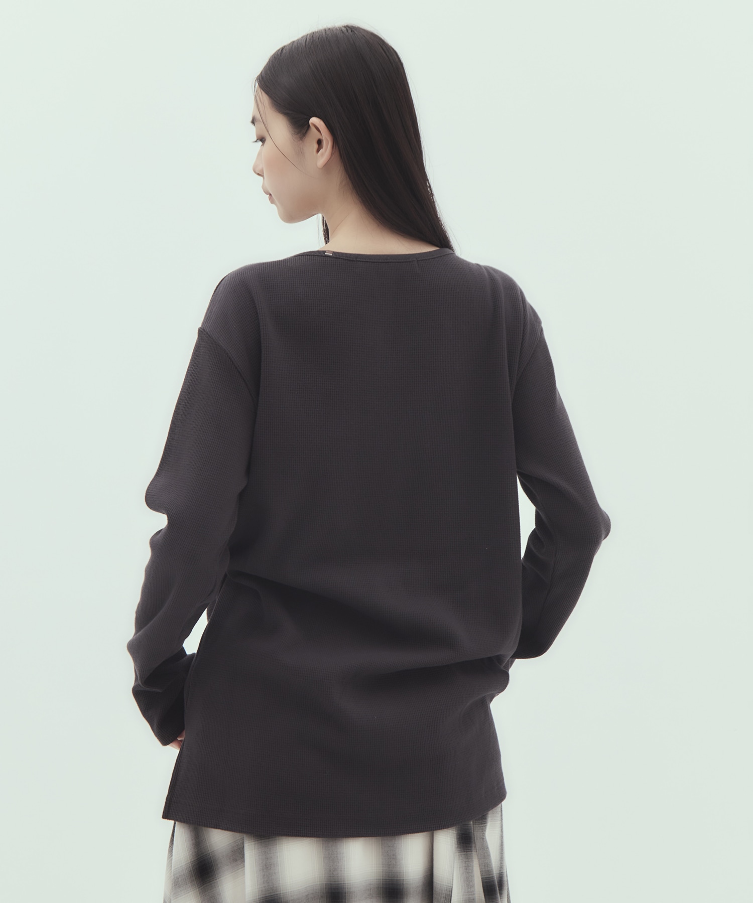 body piercing long sleeve　pullover tanakadaisuke
