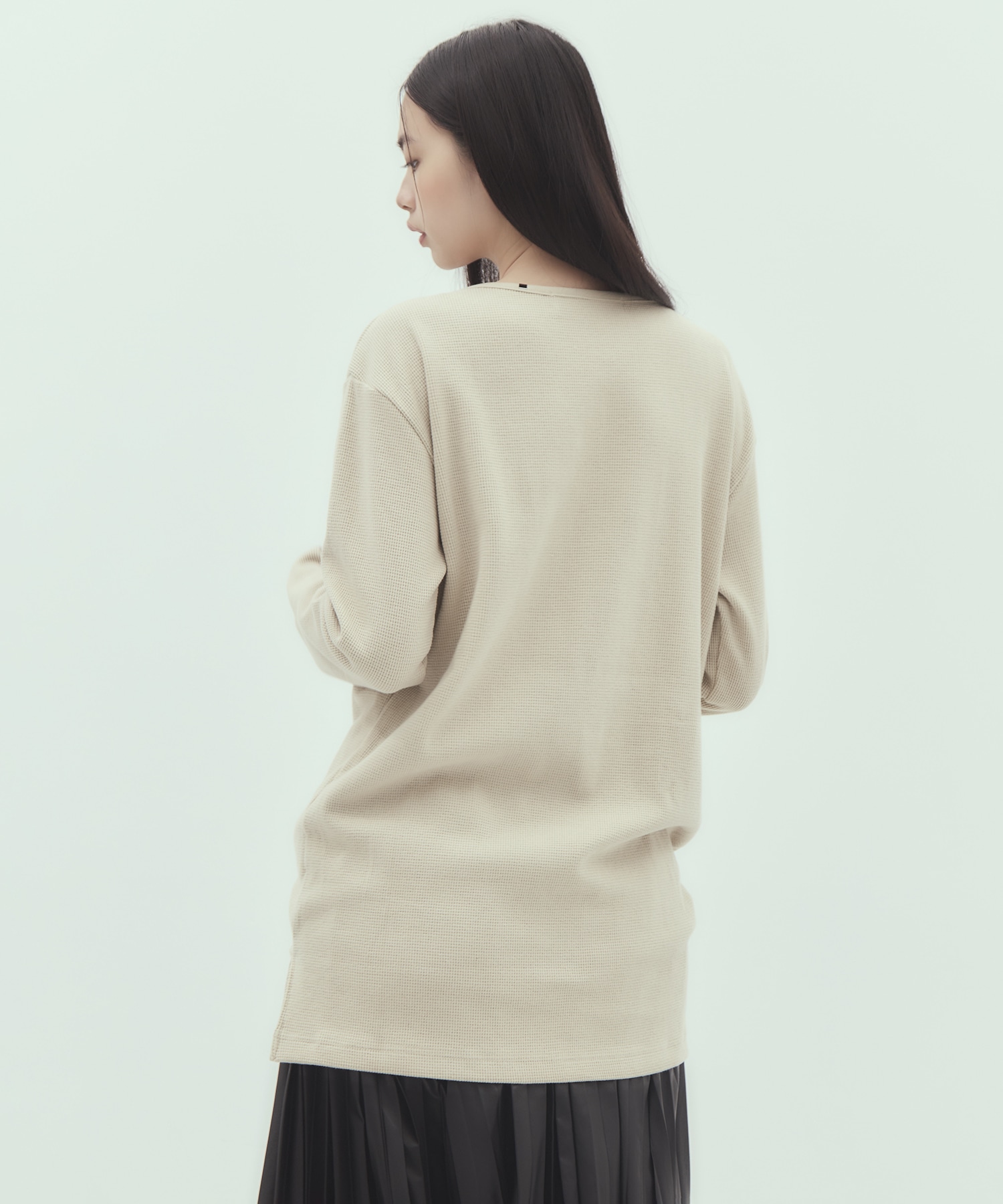 body piercing long sleeve　pullover tanakadaisuke