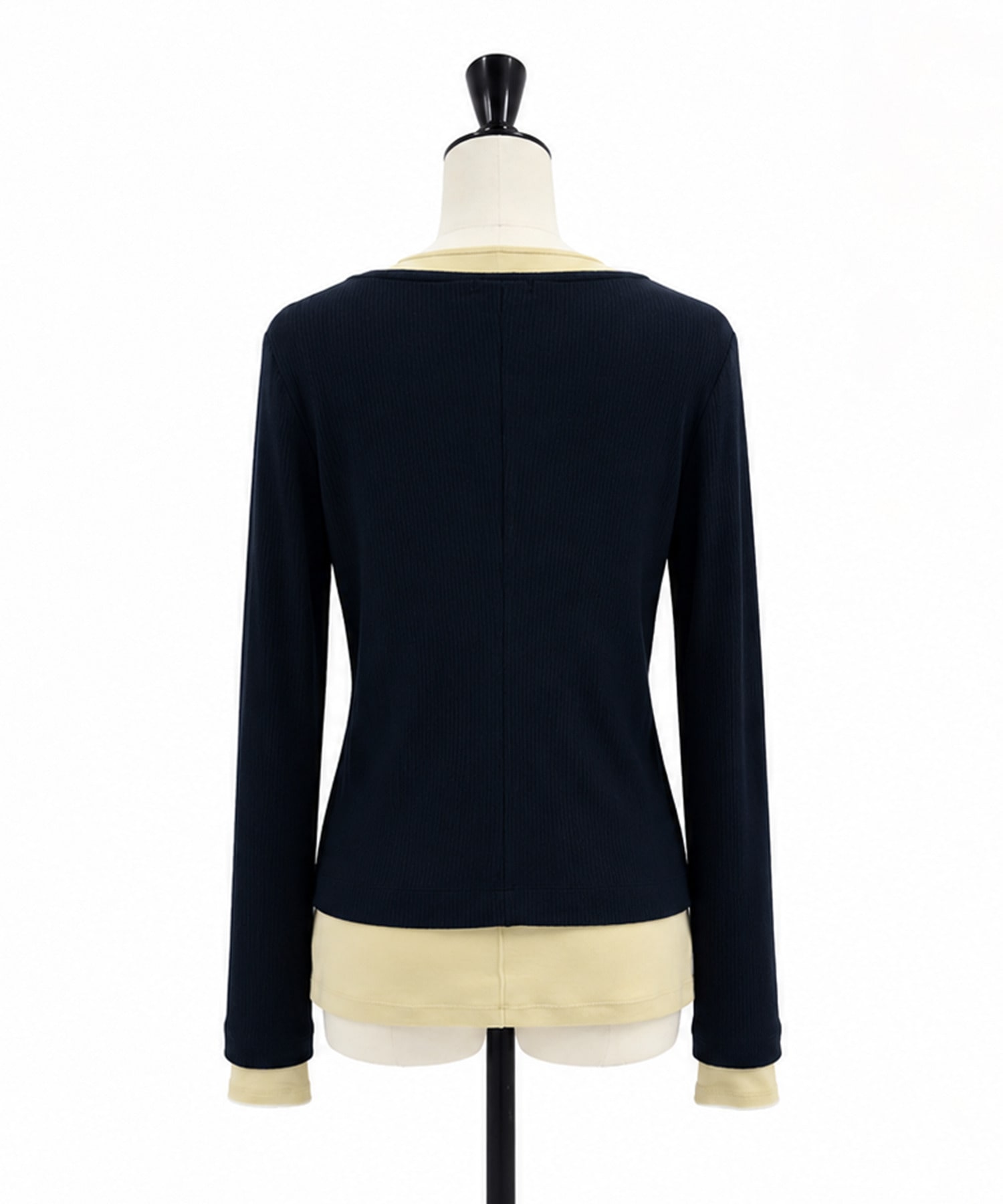 2Piece Layered Rib Top STUDIOUS
