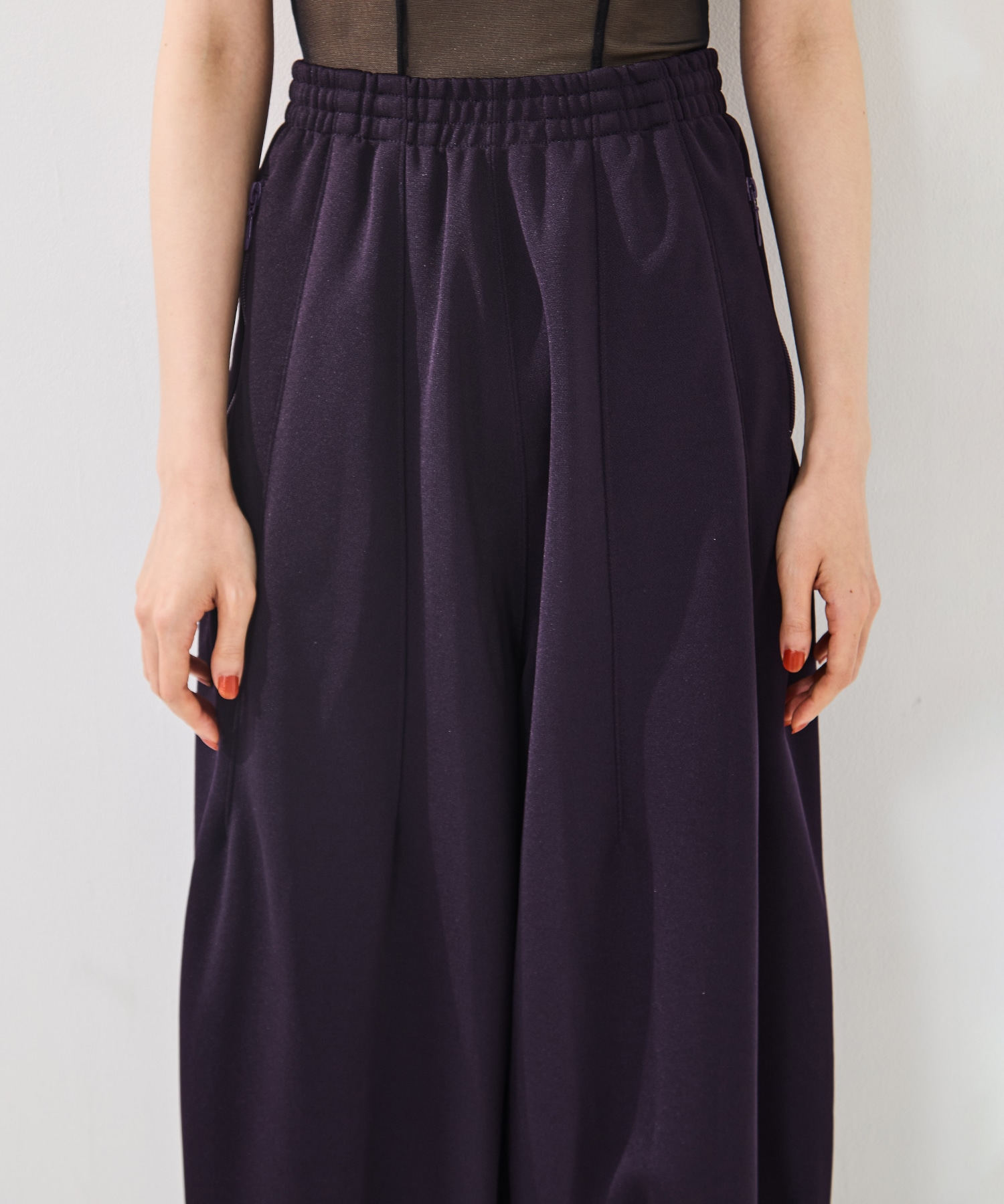 H.D Track Pant-Poly Smooth Needles