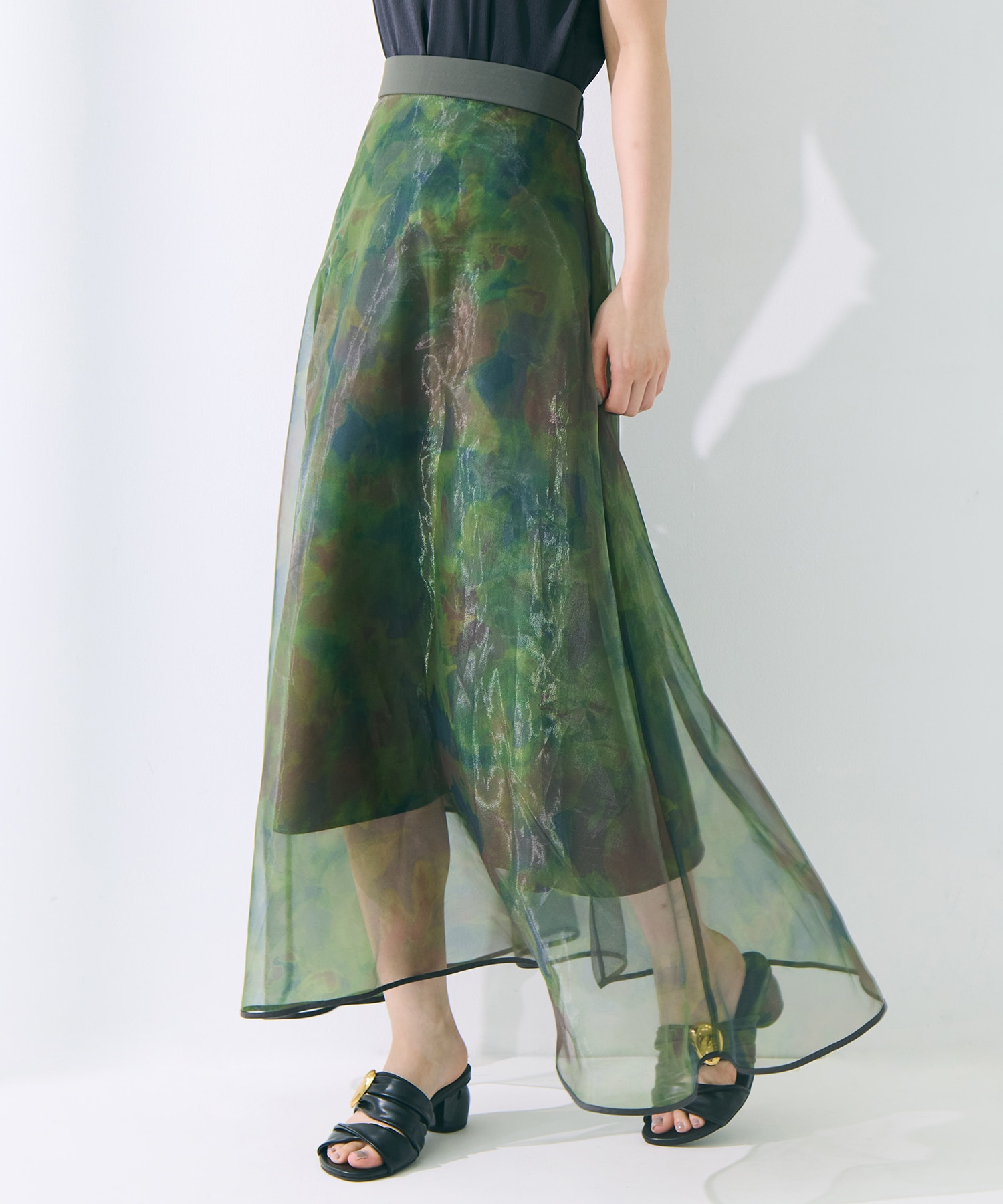 Art Flare Skirt STUDIOUS