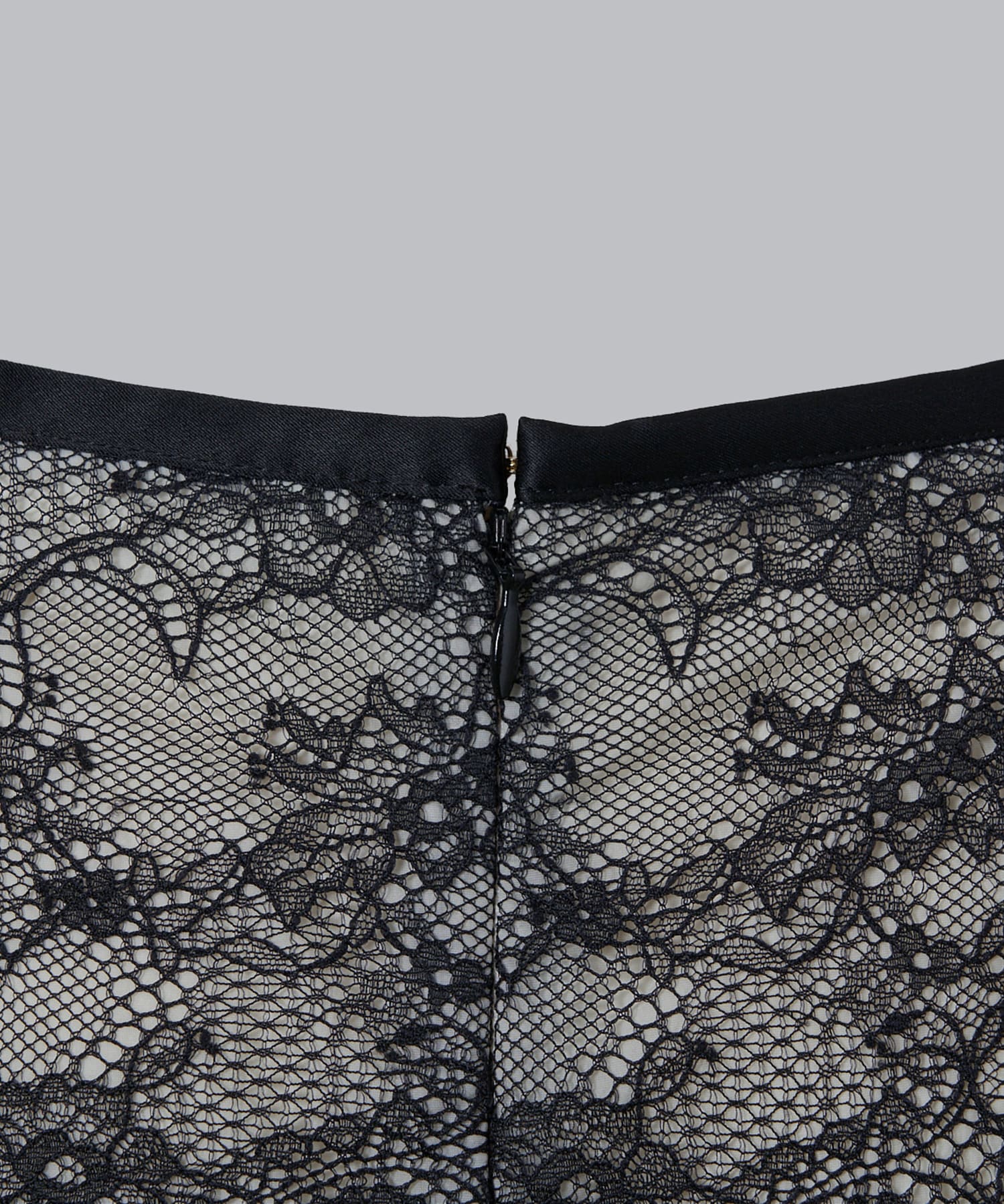 Nylon Skirt with Cording Embroidery Detail Mame Kurogouchi