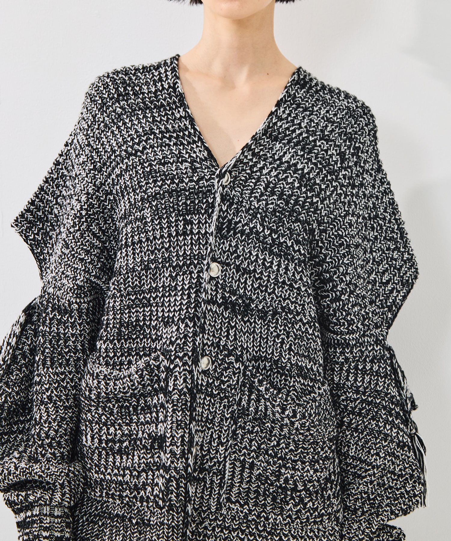 Fringe knit sulvam