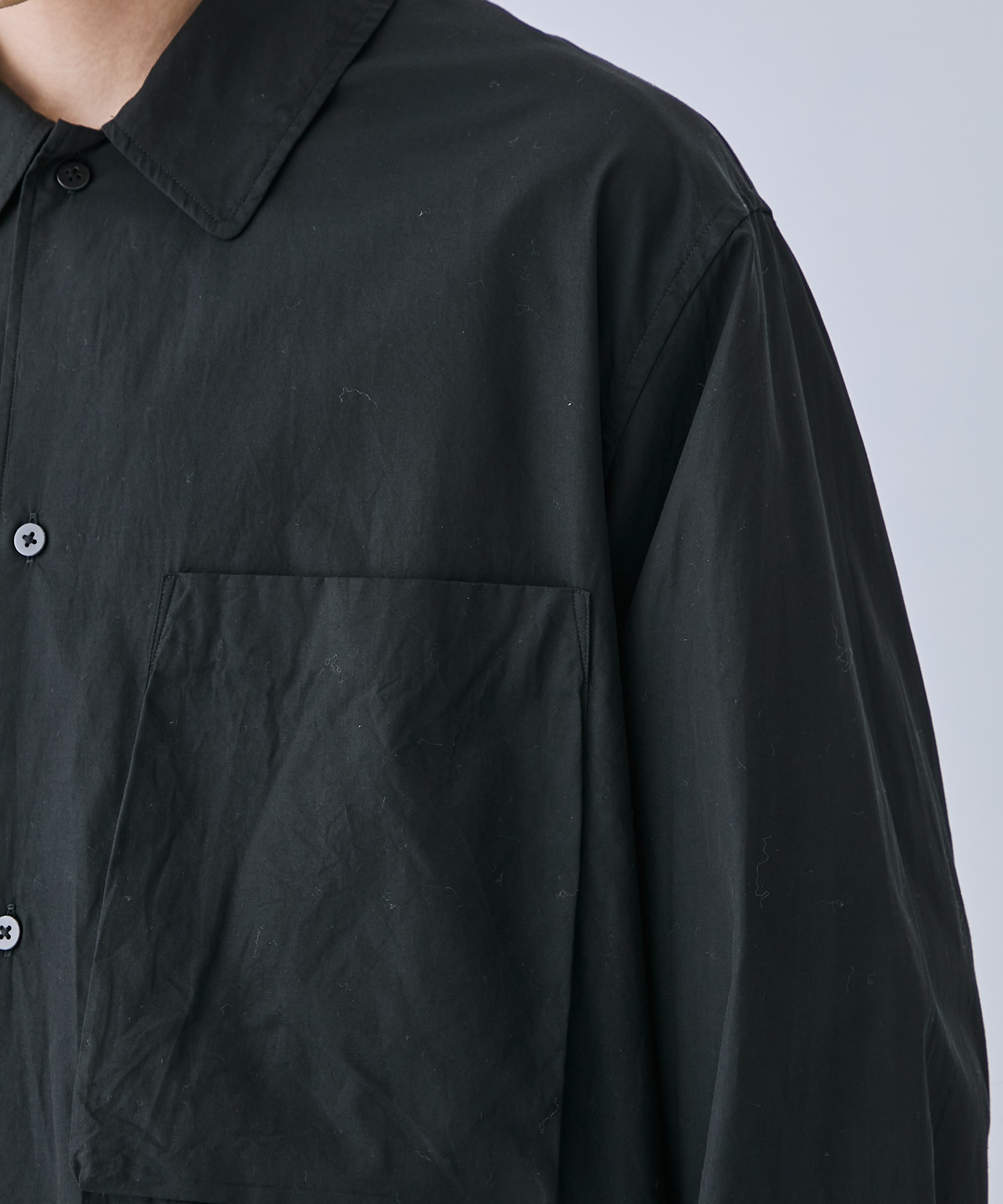 Chambray Gusset PKT Shirt blurhms