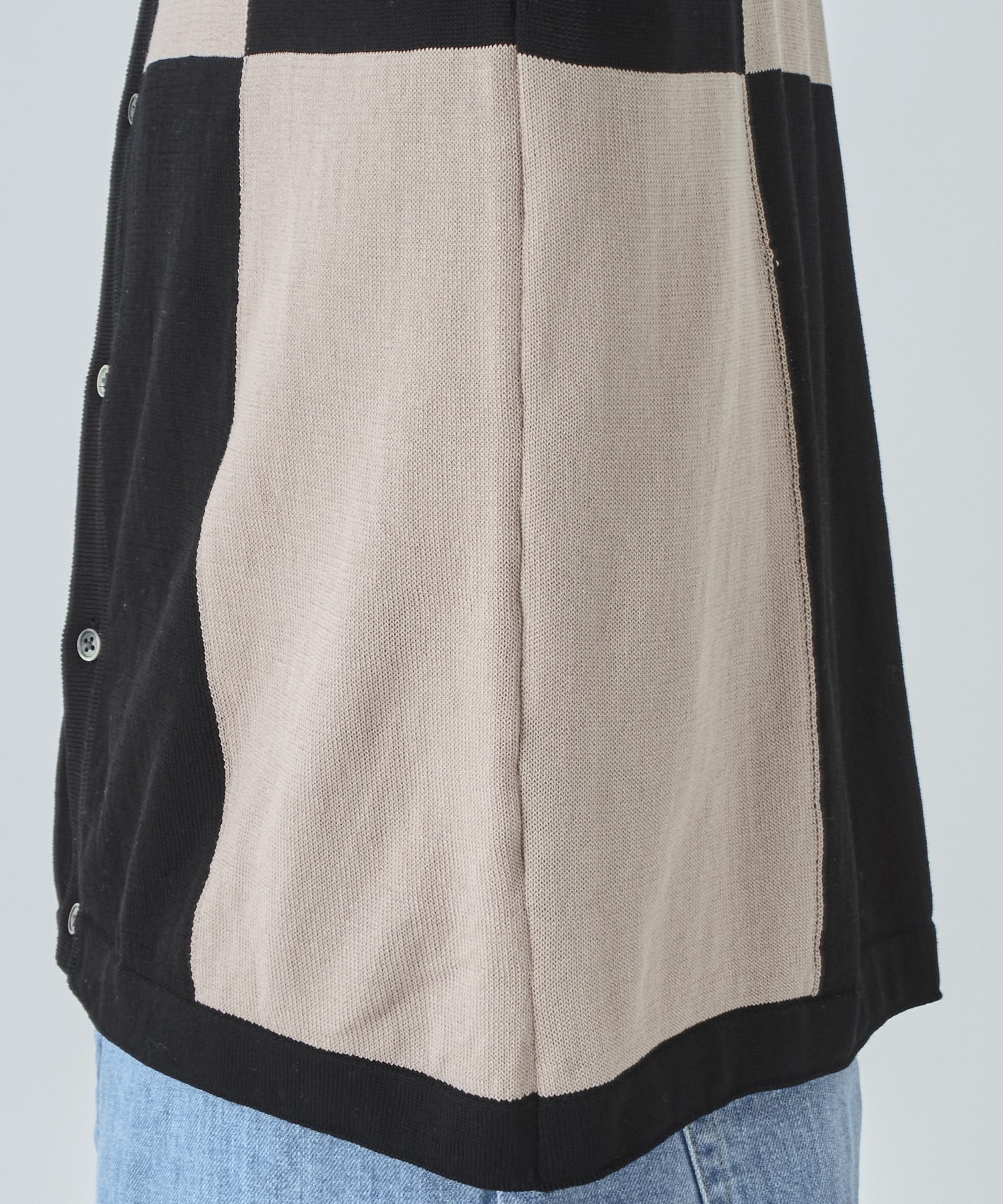 ALL BLUES BUTTON UP SWEATER Name.