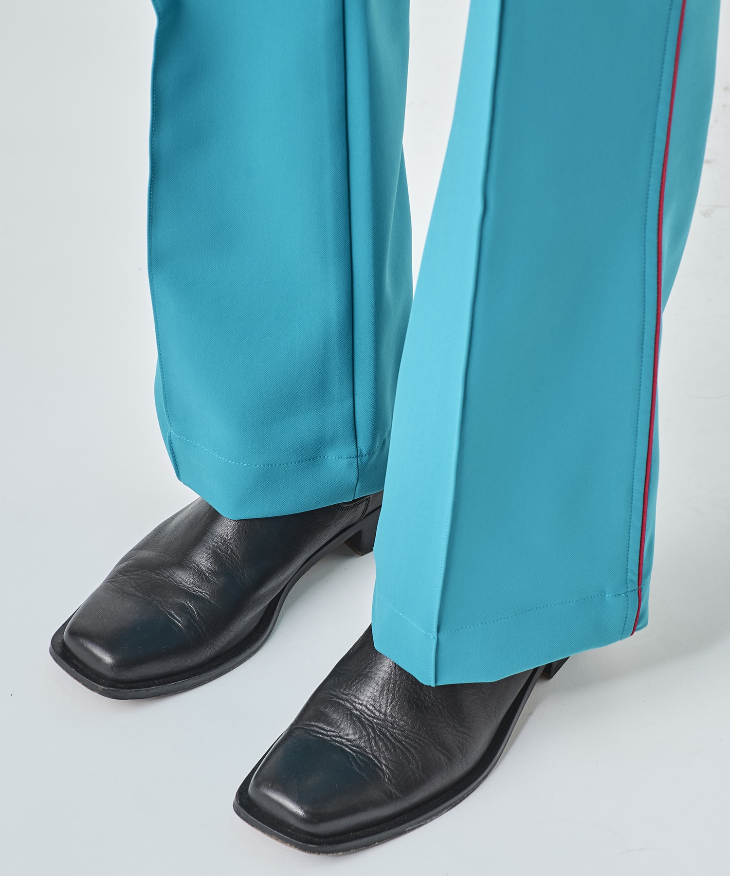 Piping Cowboy Pant - PE/PU Double Cloth NEEDLES