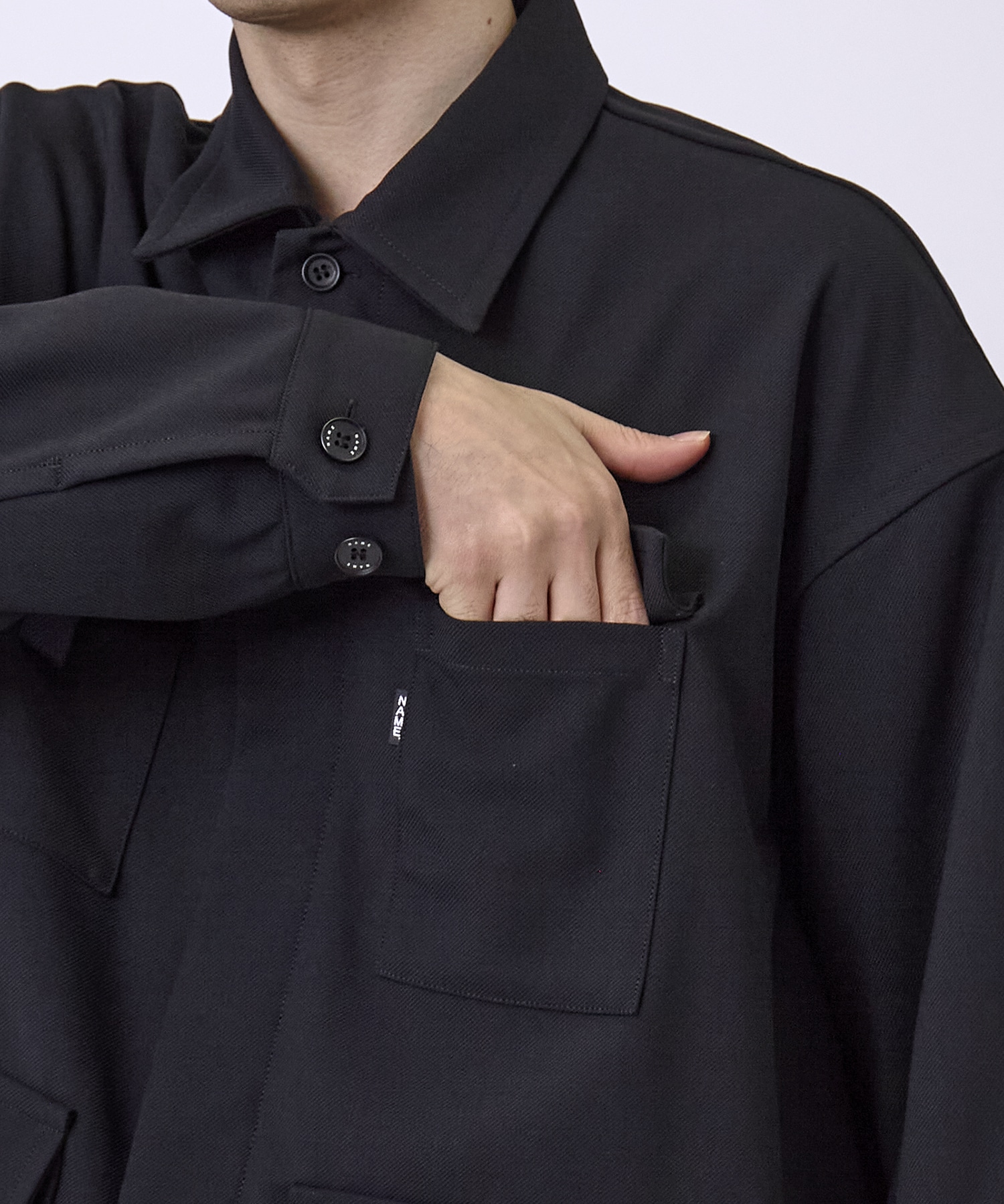 VINTAGE WOOL BDU SHIRT JACKET Name.