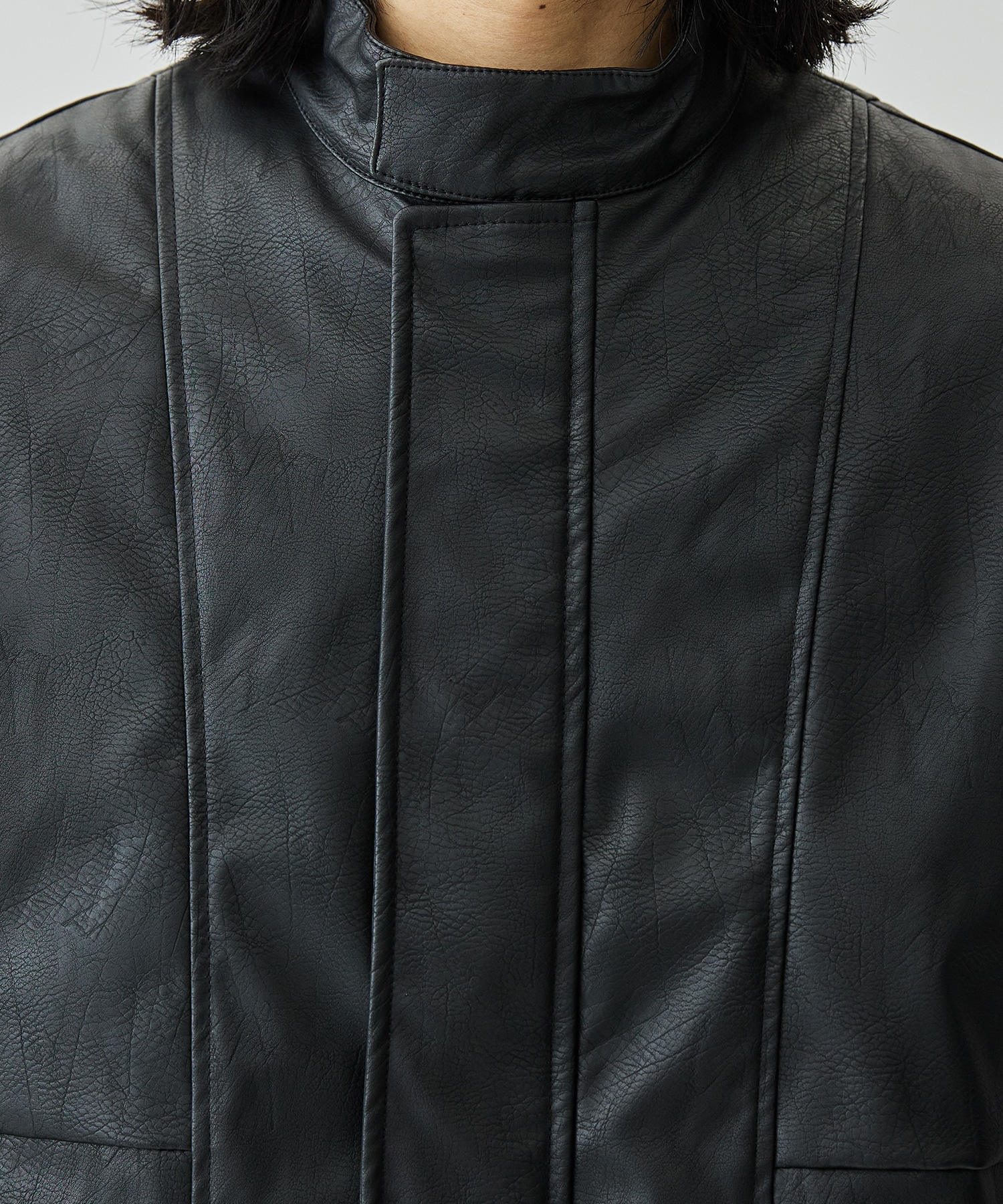 〈別注〉 Eco Leather VEST NOISEMARKER