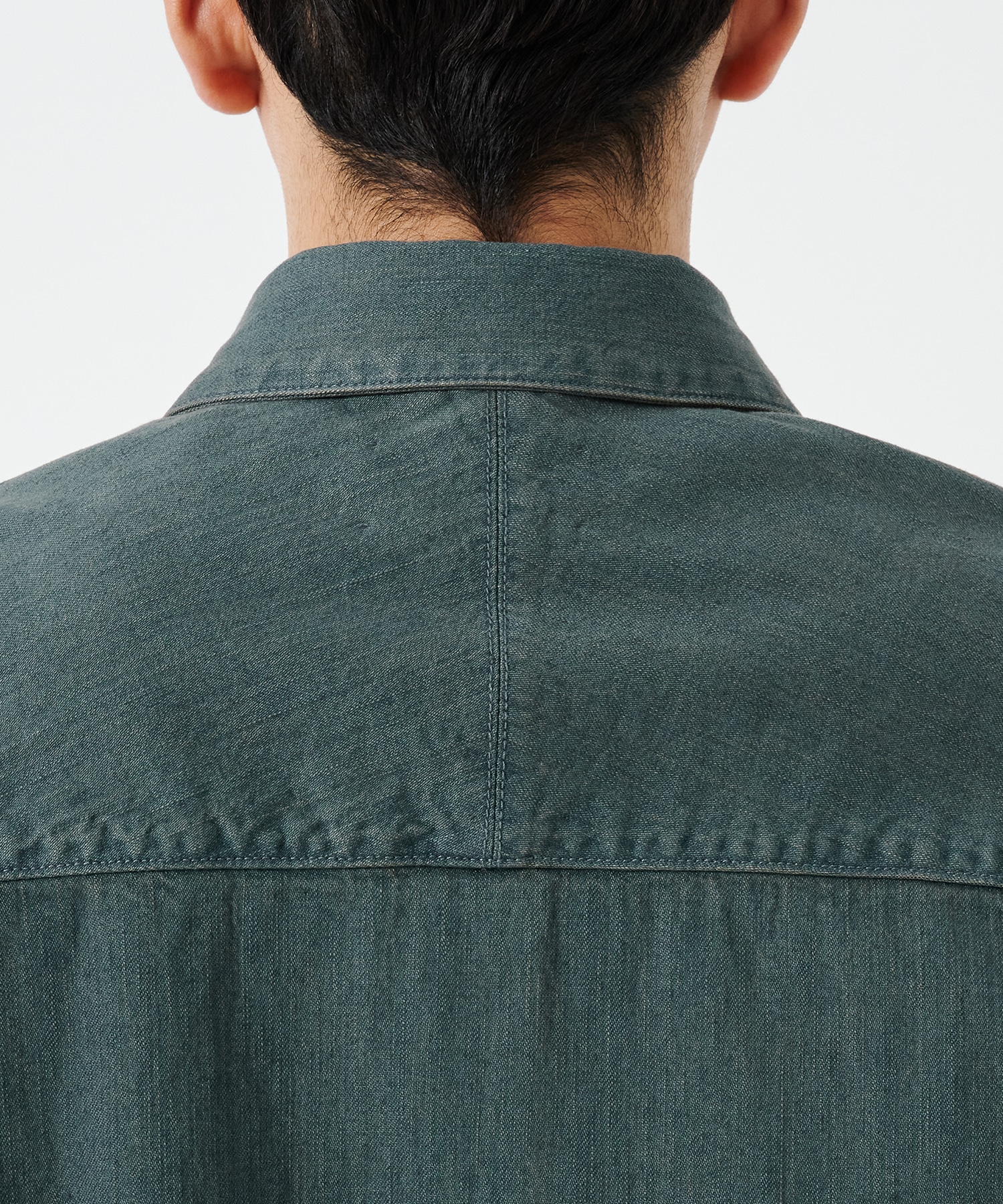 BLEACH OVERDYE DENIM SHIRTS STUDIOUS