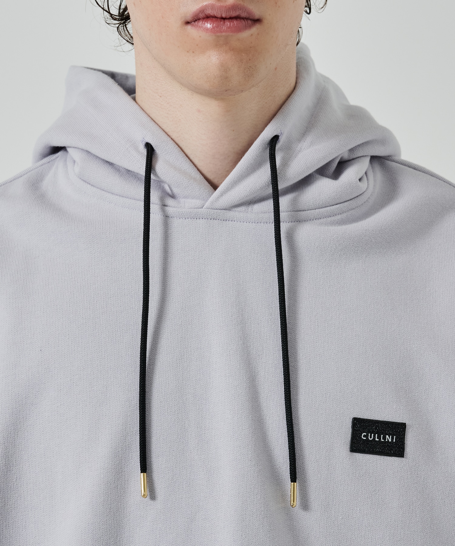 French Terry Embroidery Patch Hoodie CULLNI