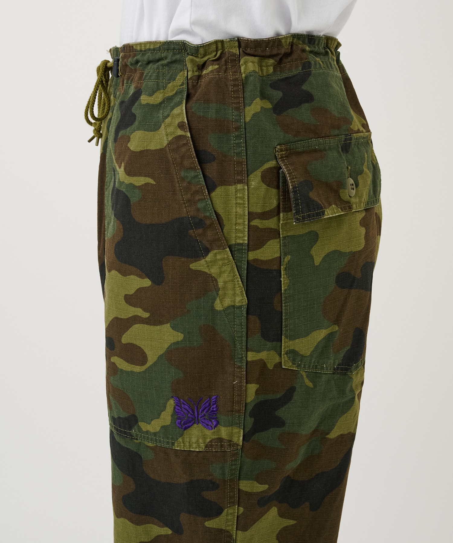 S/F Pant - Cotton Ripstop/Camo NEEDLES