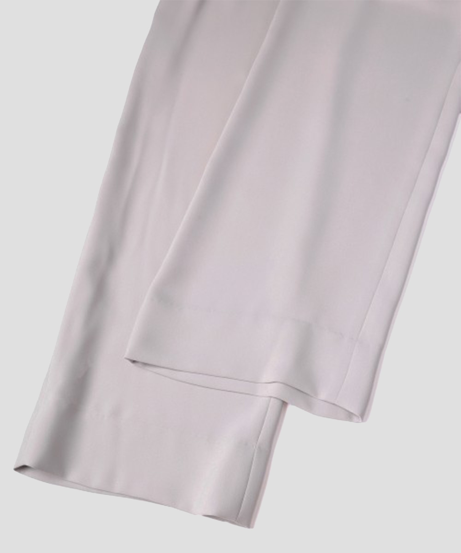 Double Satin 1Tuck Pant with Long Belt CULLNI