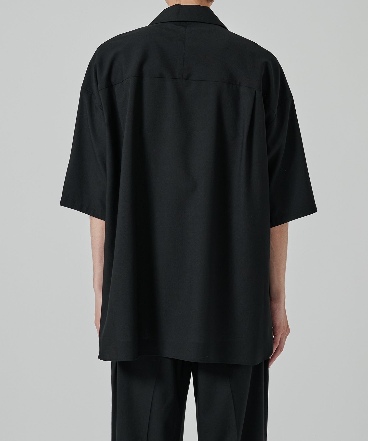 【涼しいウール】COOL WOOL S/S SHIRTS STUDIOUS