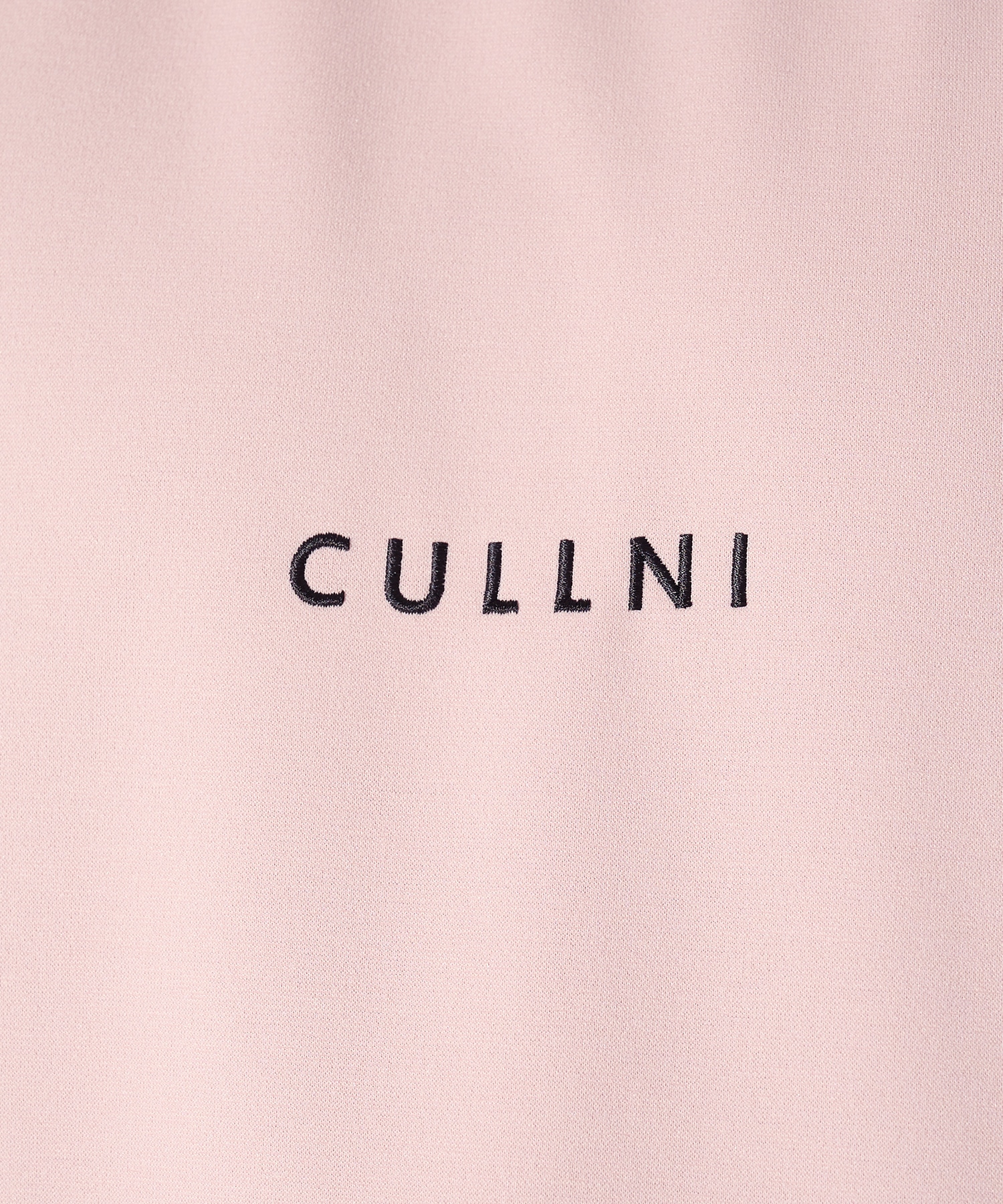 CULLNI Logo Embroidery Ponte Rome Pullover CULLNI