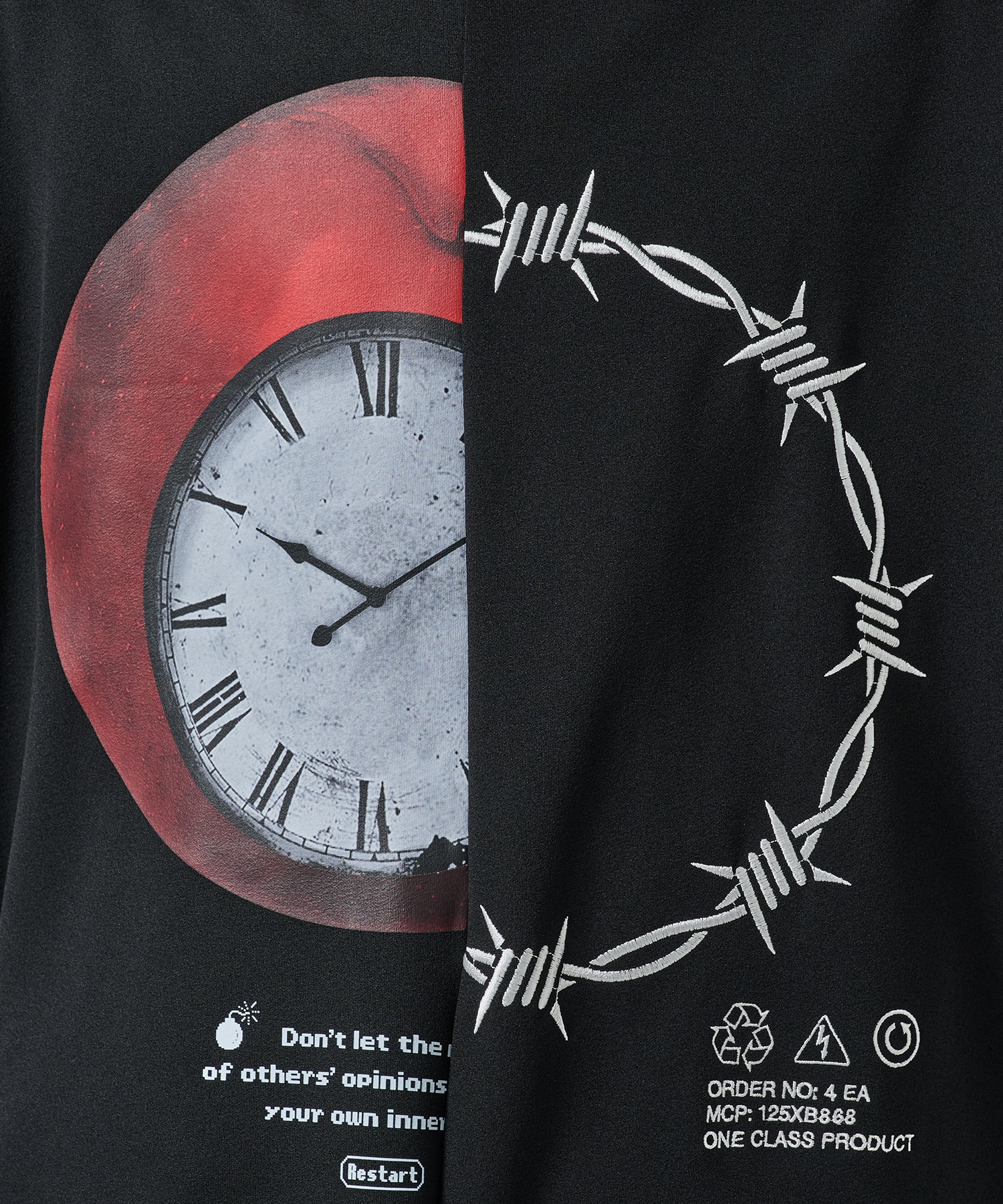 APPLE×YUSHITESSEN TEE SHAREEF