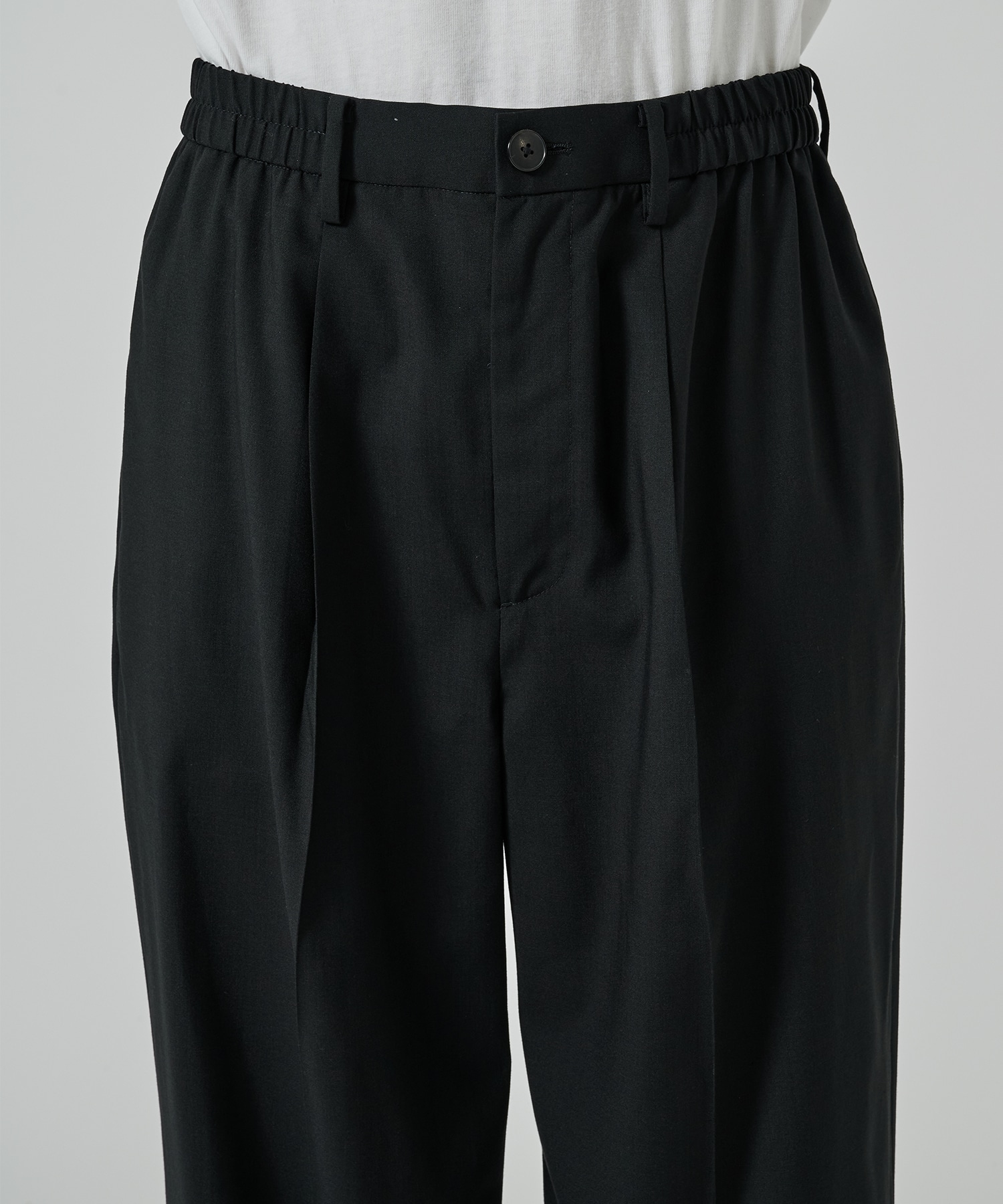 【涼しいウール】COOL WOOL WIDE SLACKS STUDIOUS