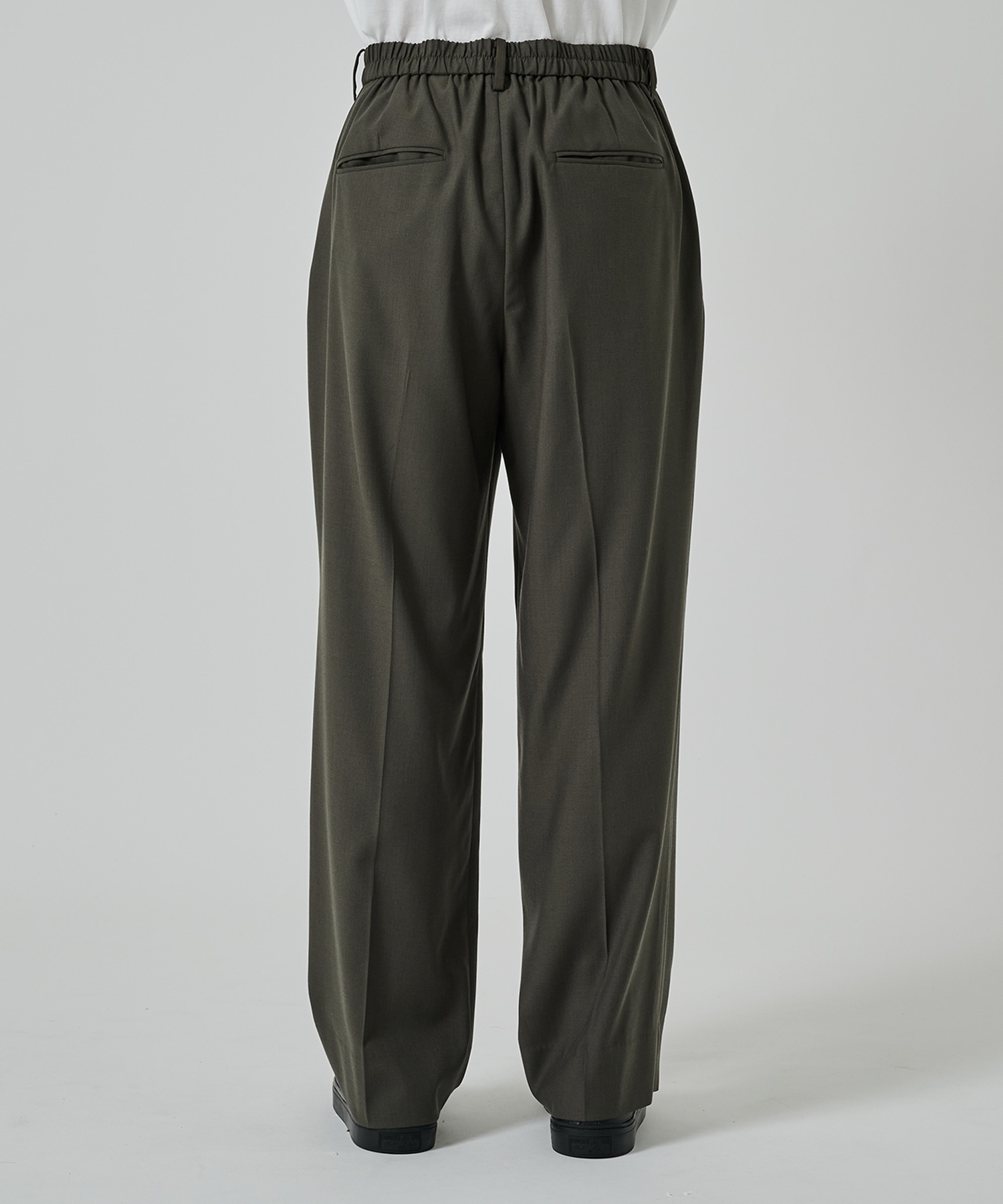 【涼しいウール】COOL WOOL WIDE SLACKS STUDIOUS