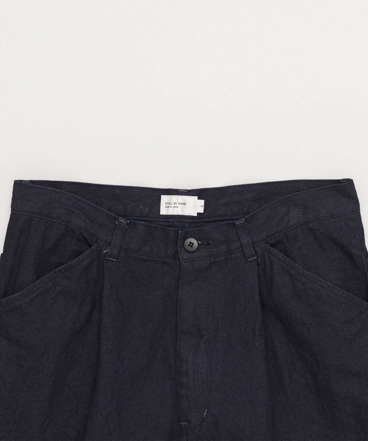 12oz denim 1 tuck pants STILL BY HAND