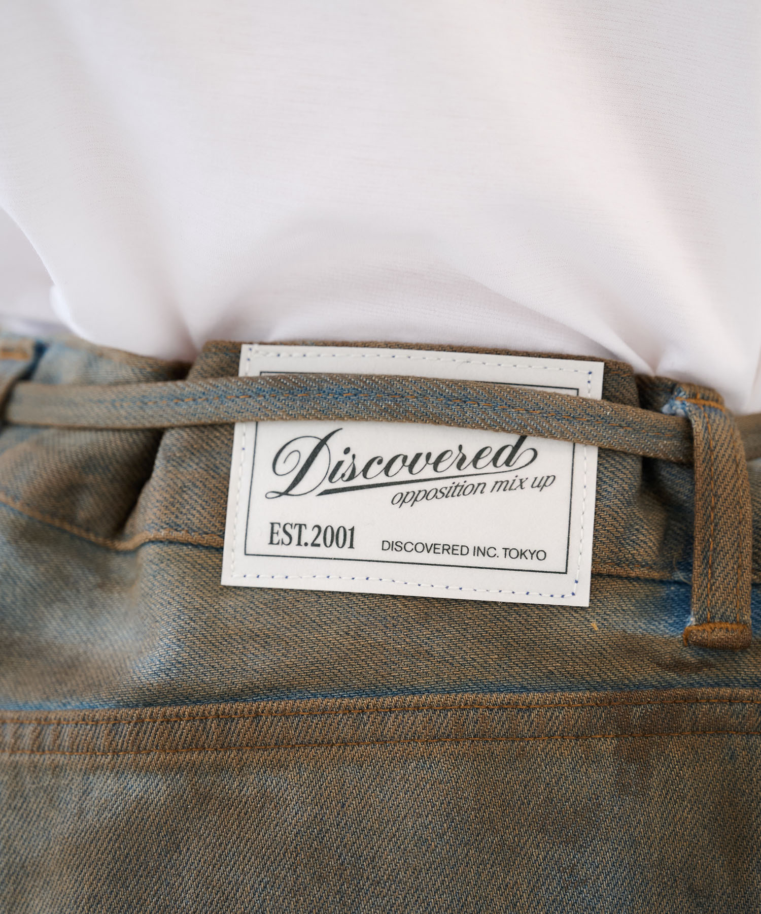 CRASH DENIM PANTS DISCOVERED