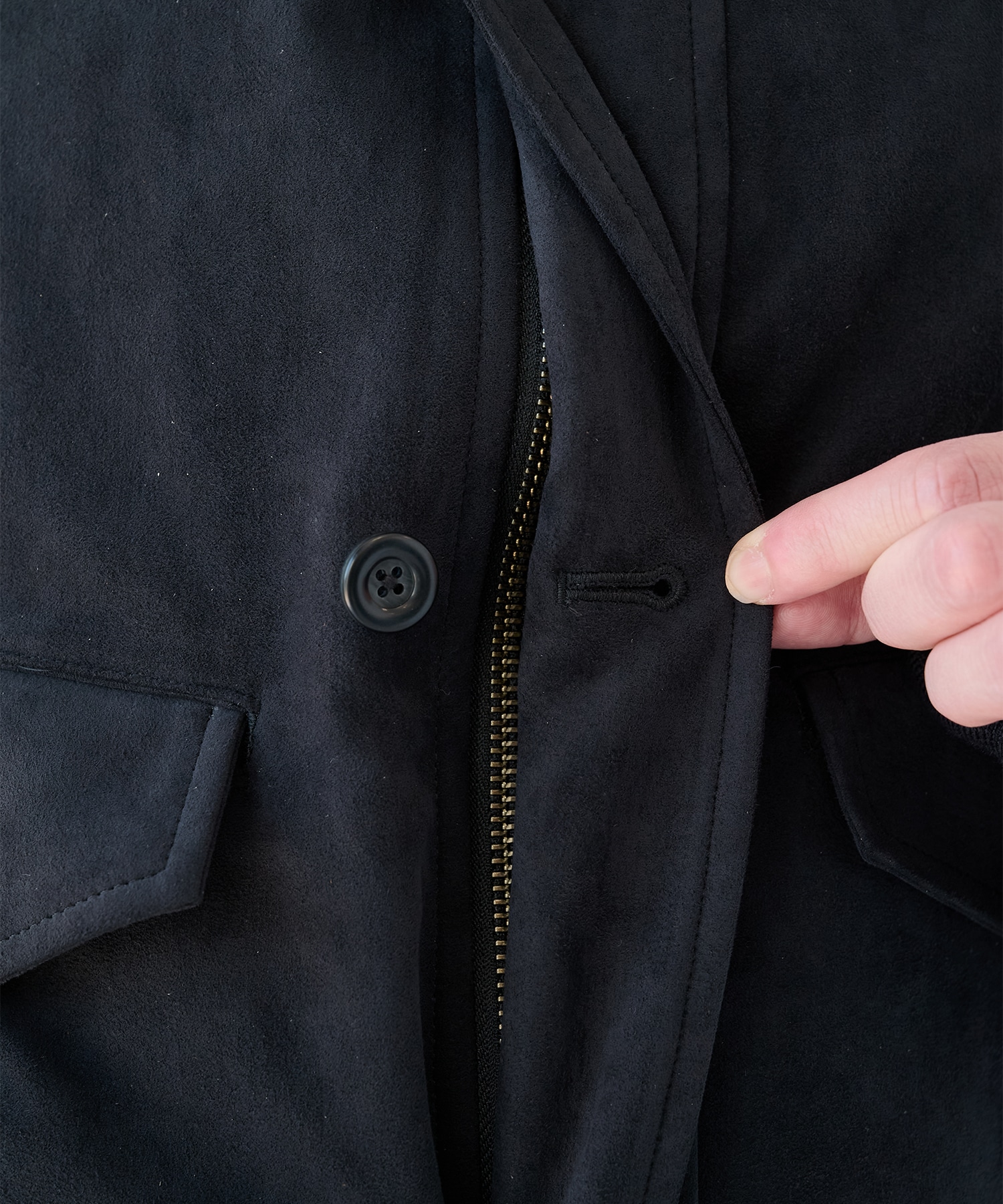 別注 4 Pockets Zip-up Rib Blouson UJOH HOMME