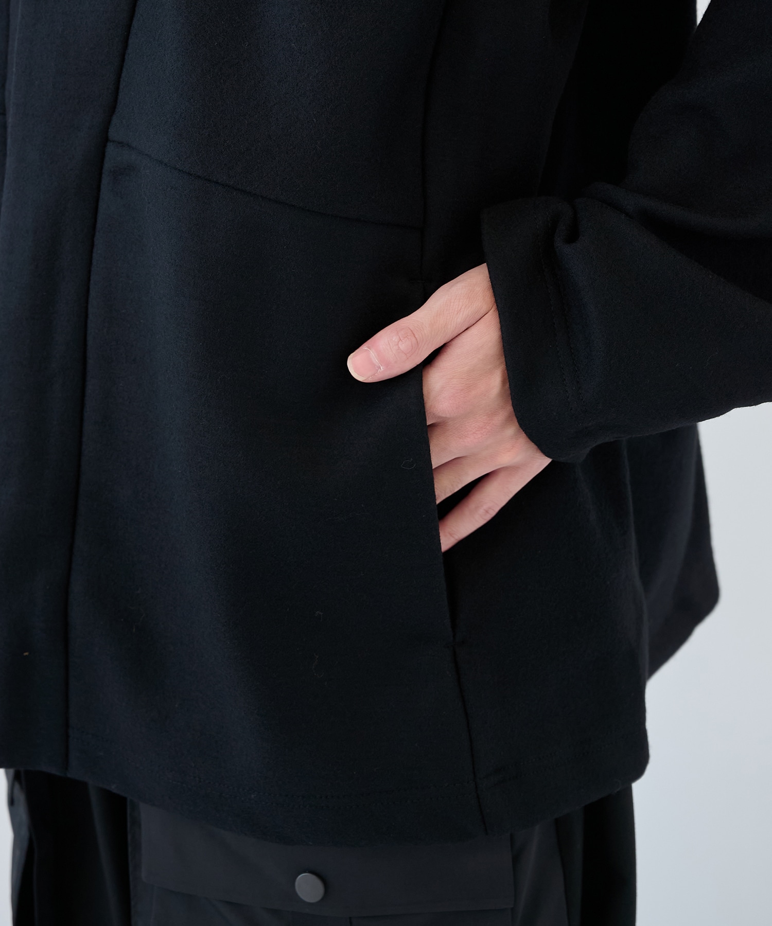 WOOL MELTON CARDIGAN White Mountaineering