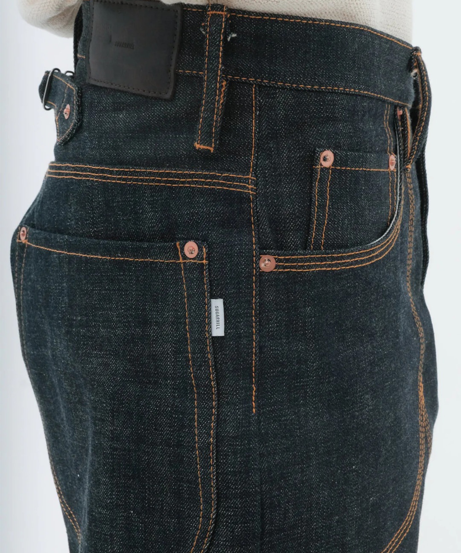 CLASSIC DENIM PANTS DOUBLE KNEE SUGARHILL