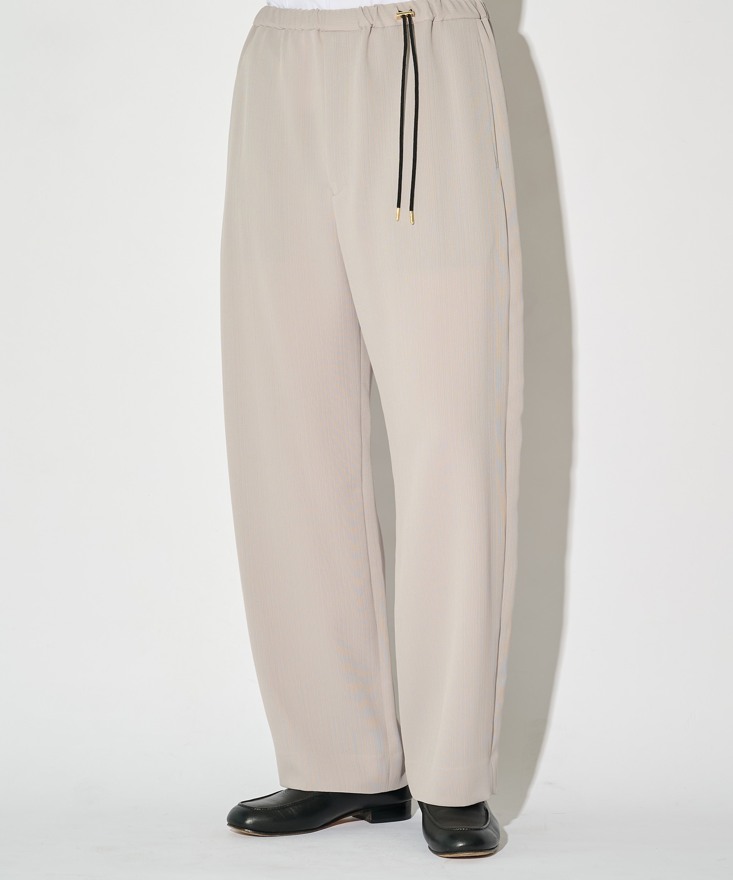 別注 Cord pique Drawstring Relaxed Pants CULLNI